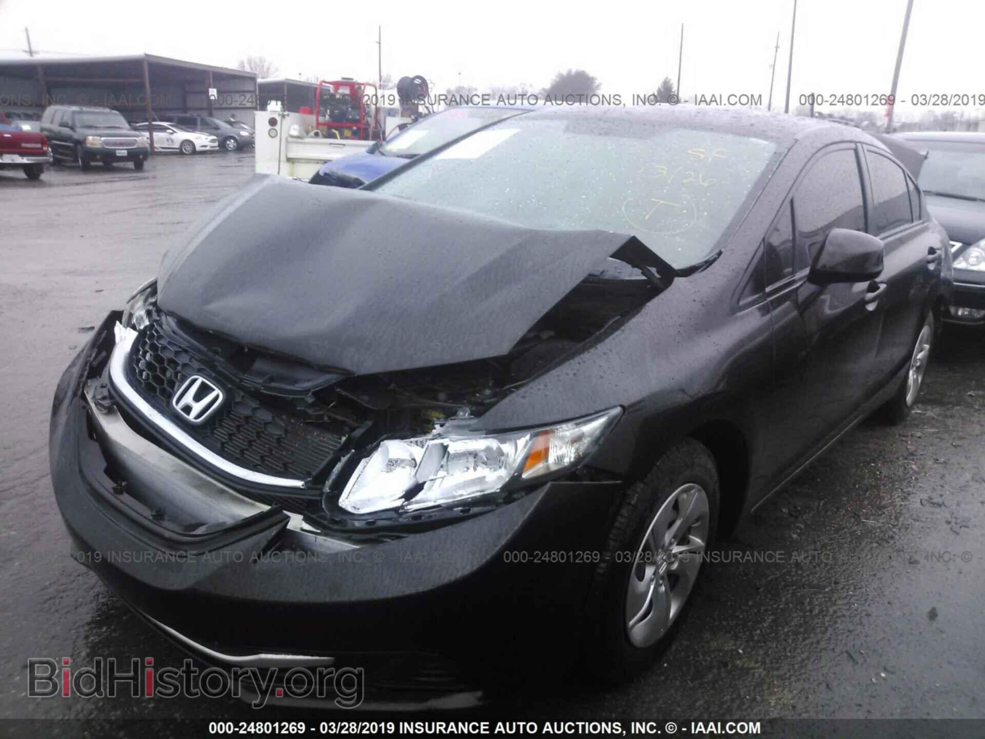 2013 HONDA CIVIC - VIN: 19XFB2F52DE058238 - Фото 2
