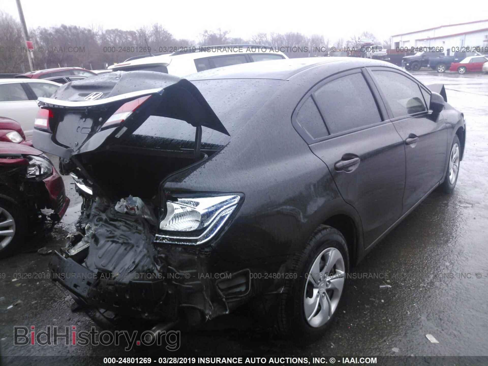 2013 HONDA CIVIC - VIN: 19XFB2F52DE058238 - Фото 4