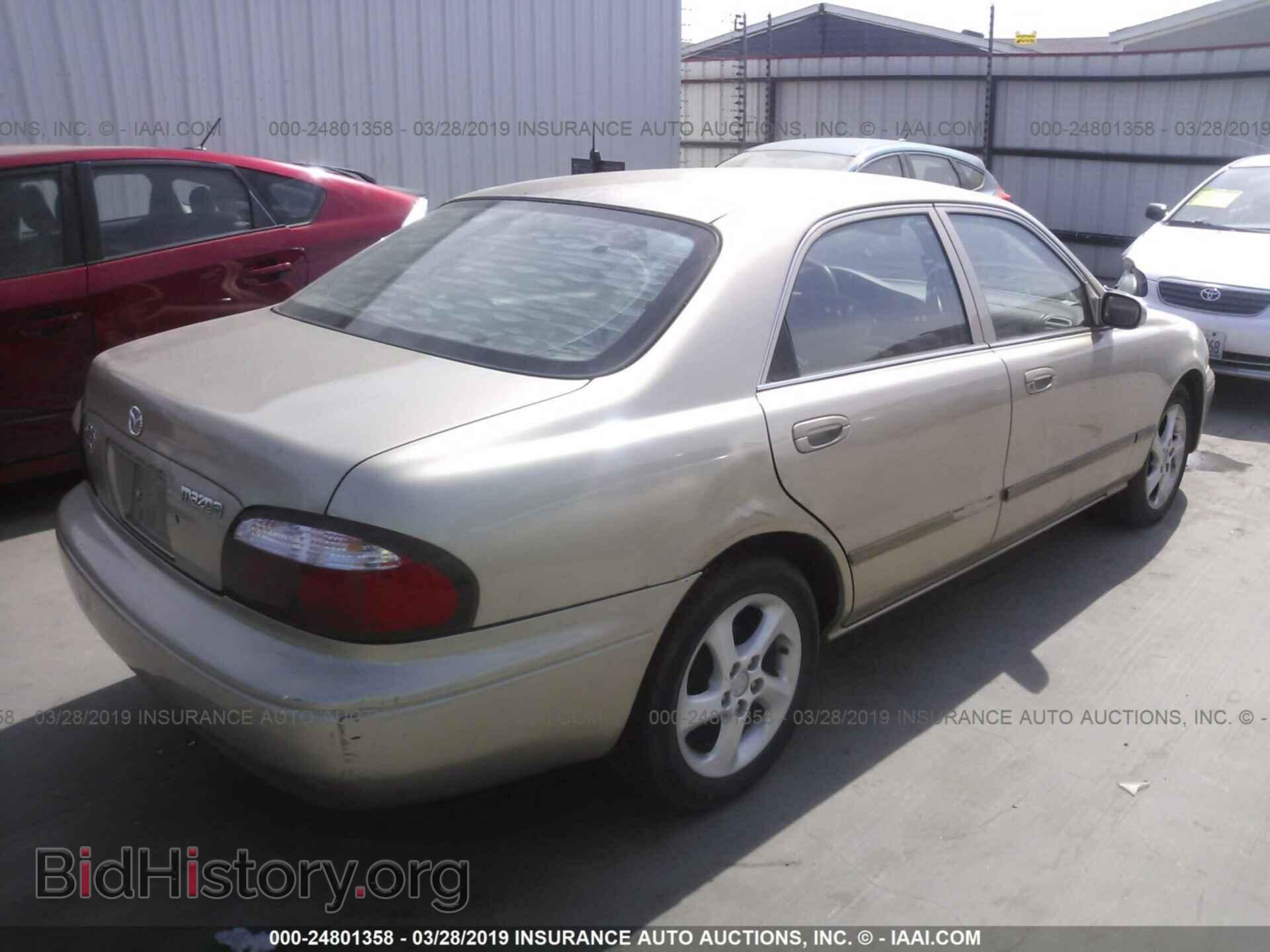 2000 MAZDA 626 - VIN: 1YVGF22C2Y5152192 - Фото 4