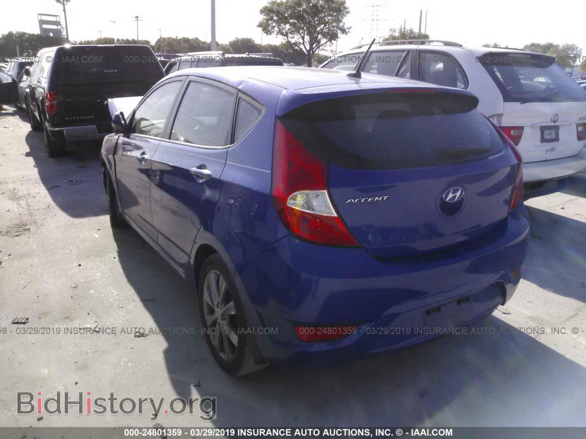 2012 HYUNDAI ACCENT - VIN: KMHCU5AE3CU032877 - Фото 3