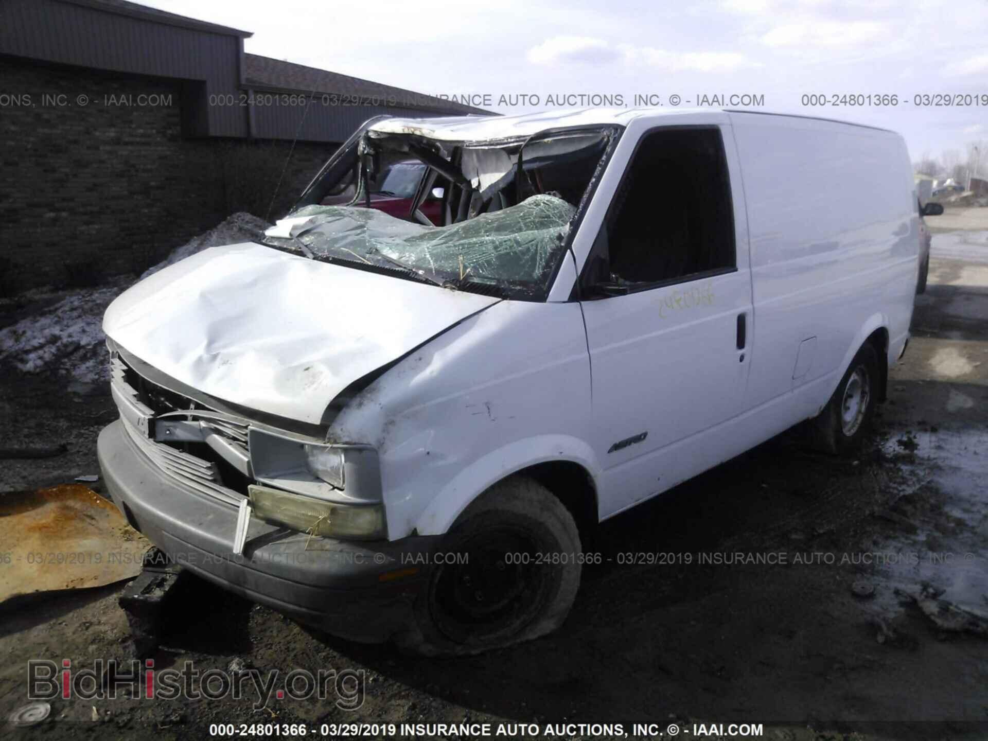 2000 CHEVROLET ASTRO - VIN: 1GCDM19W1YB183587 - Фото 2