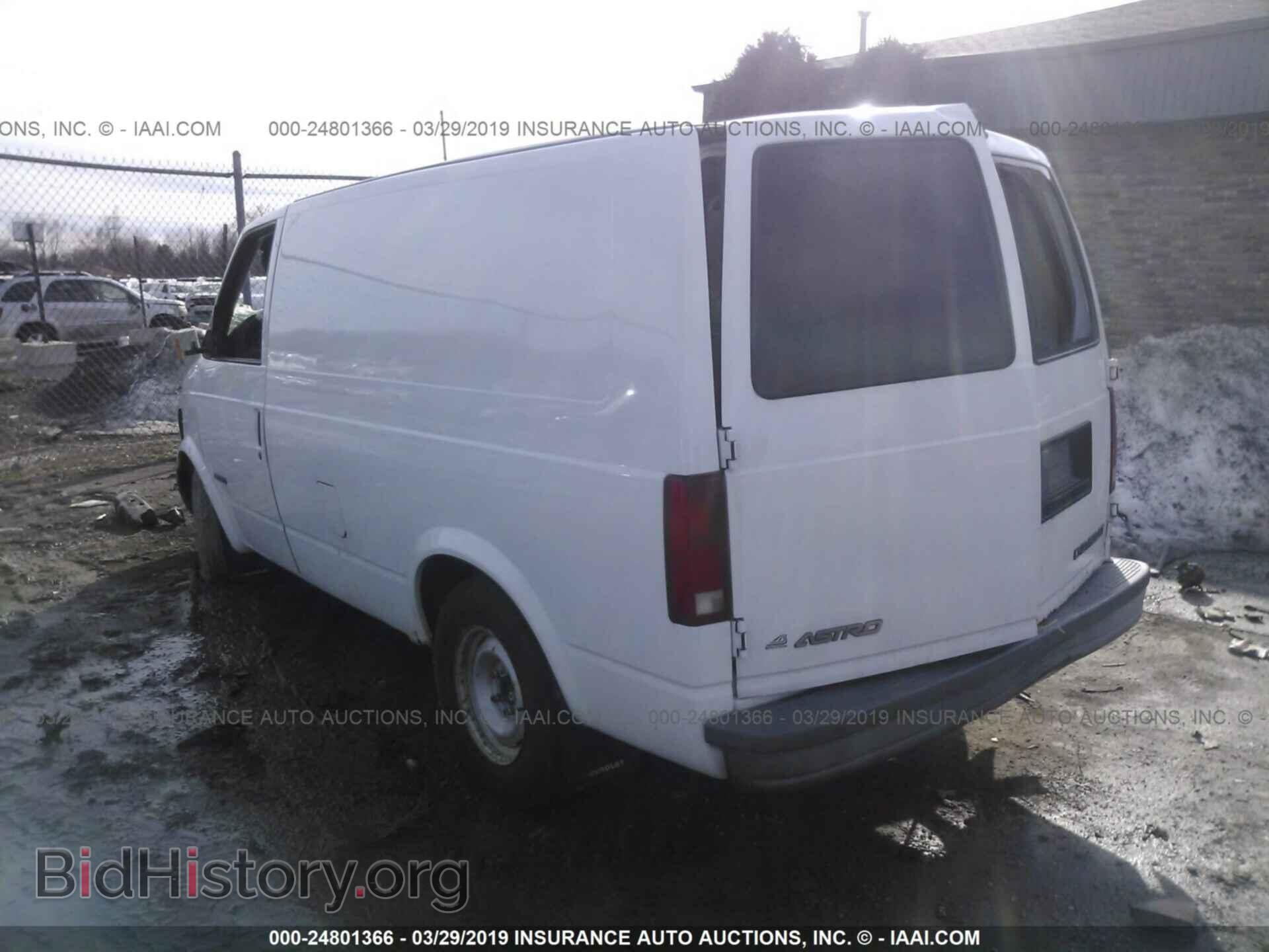 2000 CHEVROLET ASTRO - VIN: 1GCDM19W1YB183587 - Фото 3