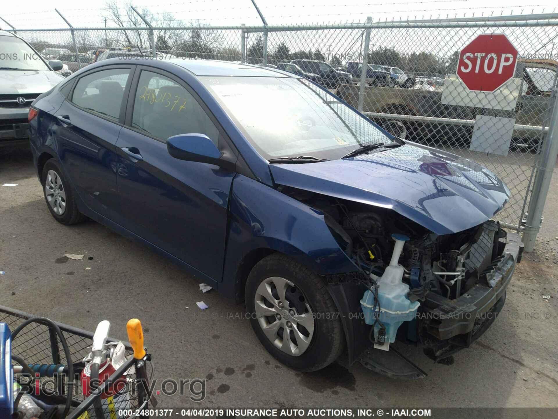 Фотография KMHCT4AE5GU972763 - HYUNDAI ACCENT 2016