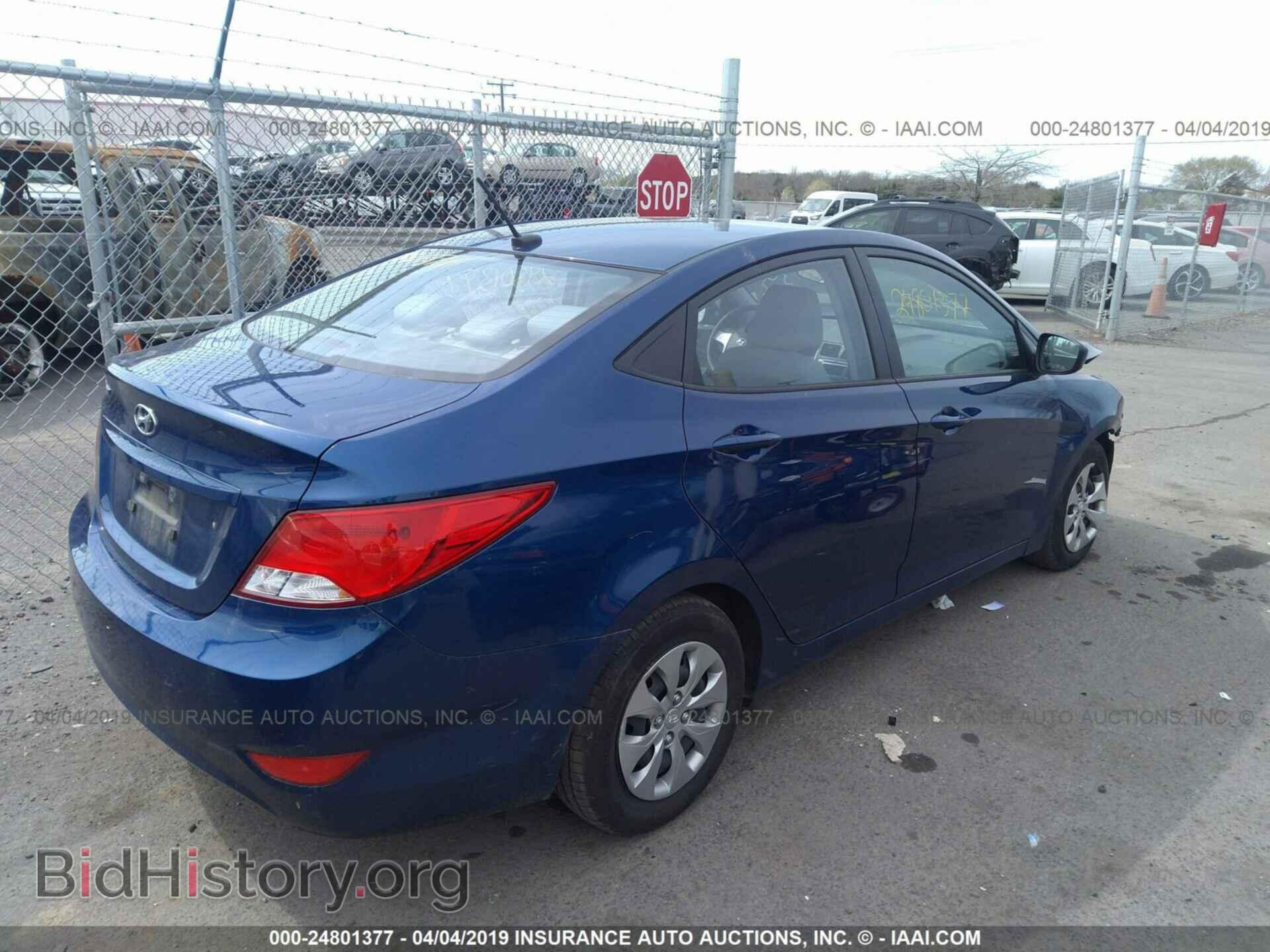 2016 HYUNDAI ACCENT - VIN: KMHCT4AE5GU972763 - Photo 4