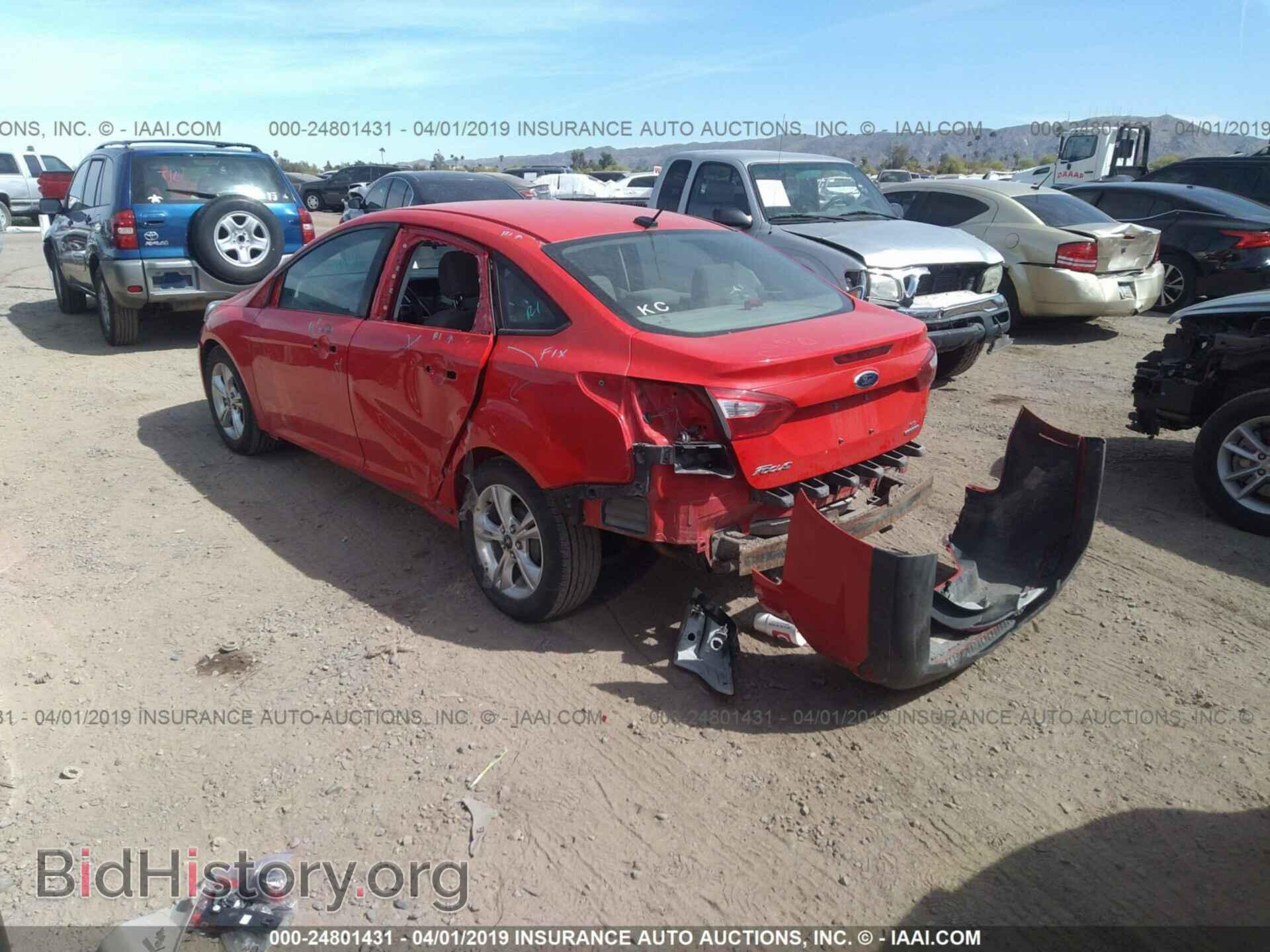 2014 FORD FOCUS - VIN: 1FADP3F25EL155985 - Фото 3