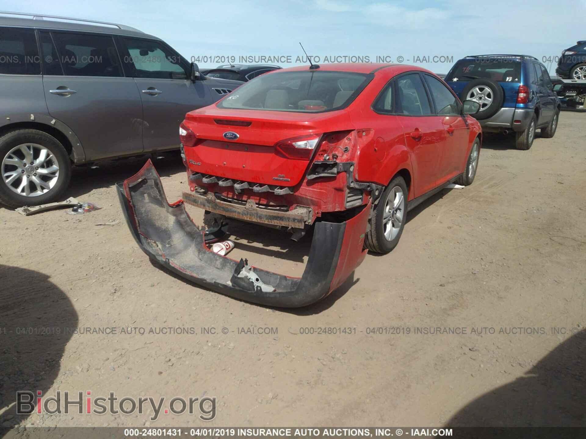 2014 FORD FOCUS - VIN: 1FADP3F25EL155985 - Фото 4