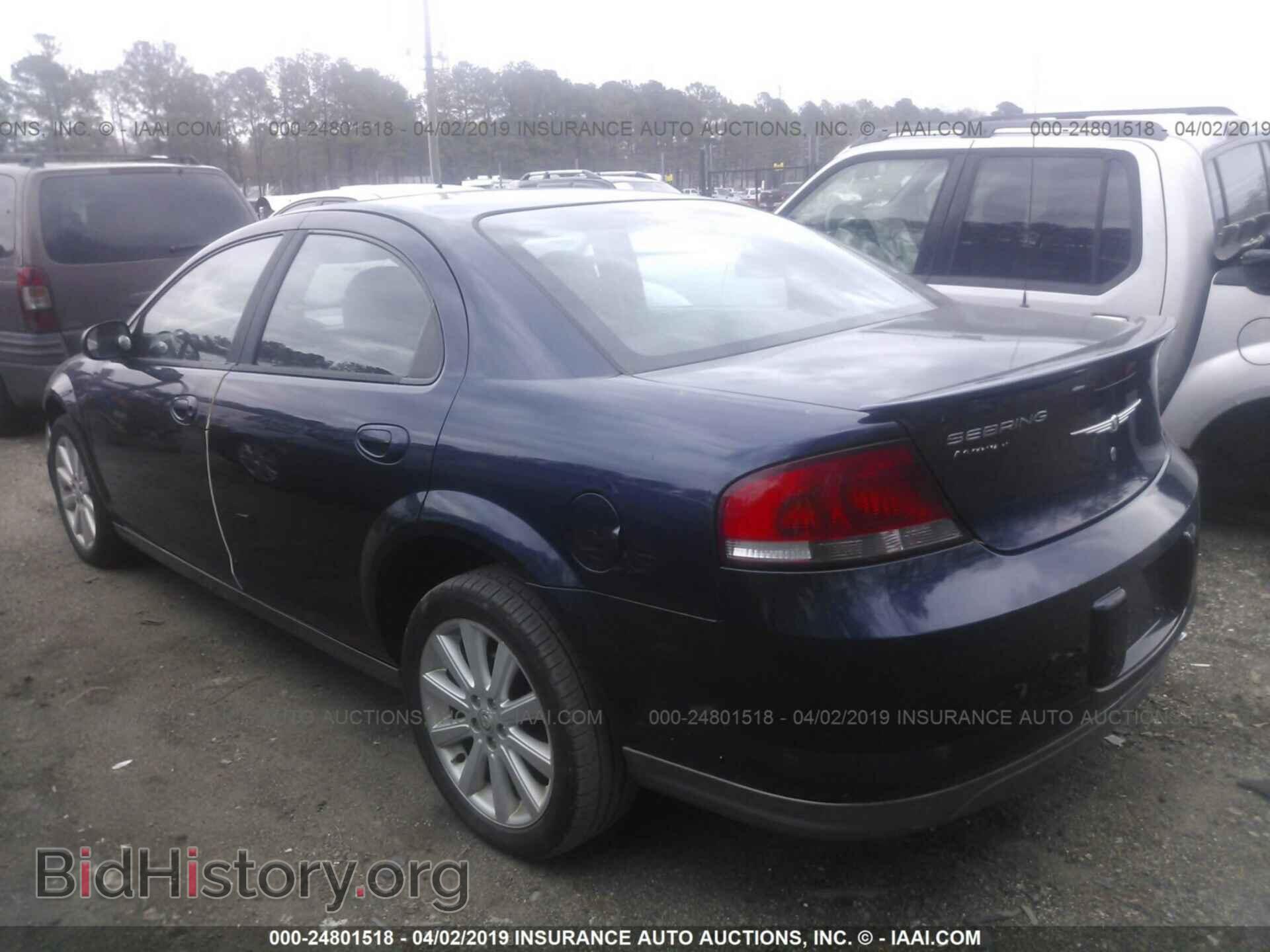 2005 CHRYSLER SEBRING - VIN: 1C3EL36R45N699846 - Фото 3
