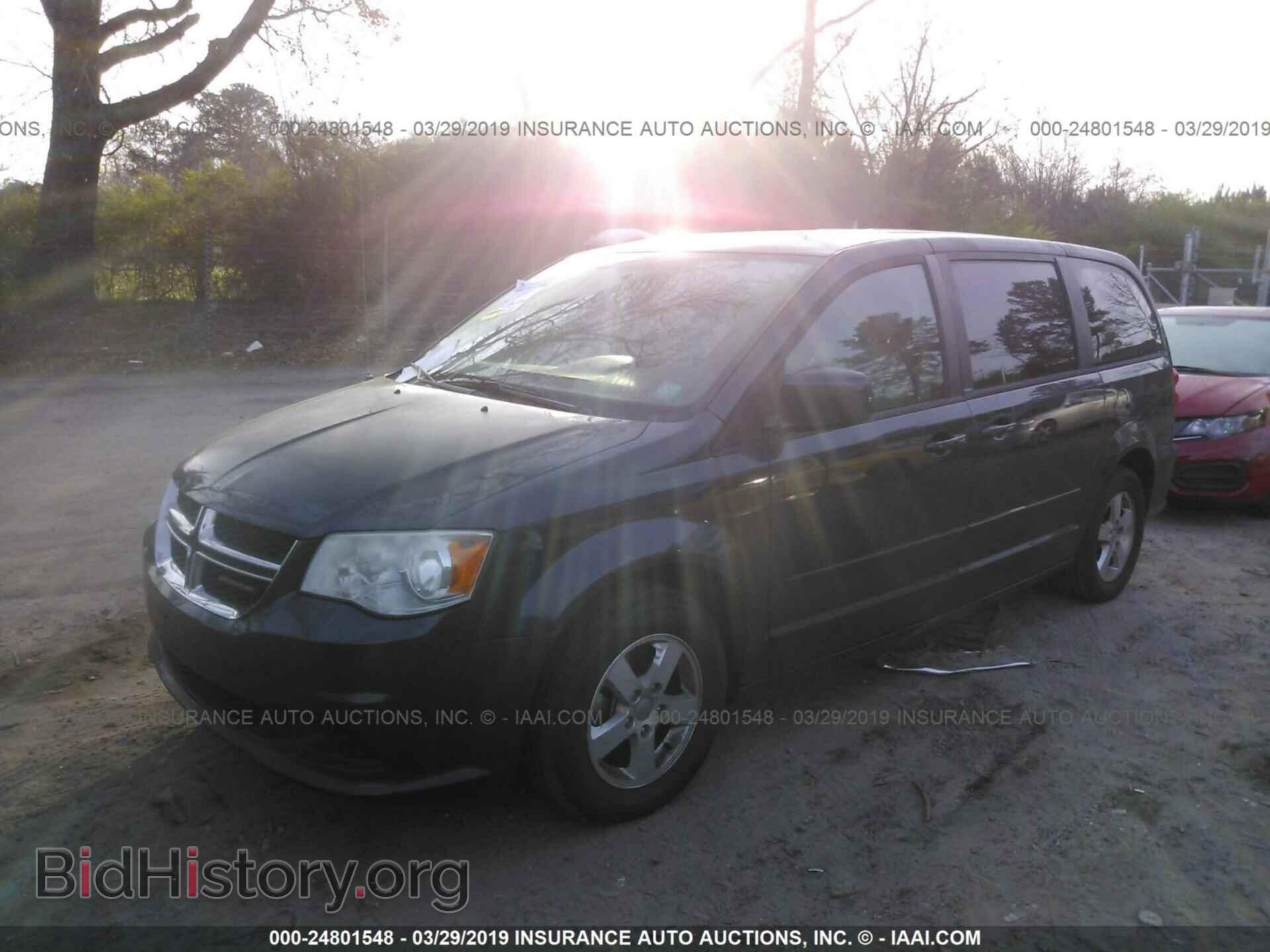 2012 DODGE GRAND CARAVAN - VIN: 2C4RDGCG9CR274322 - Фото 2