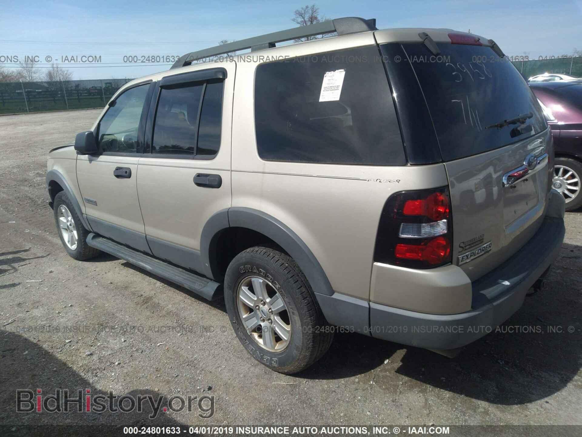 2006 FORD EXPLORER - VIN: 1FMEU73E96UB73958 - Фото 3