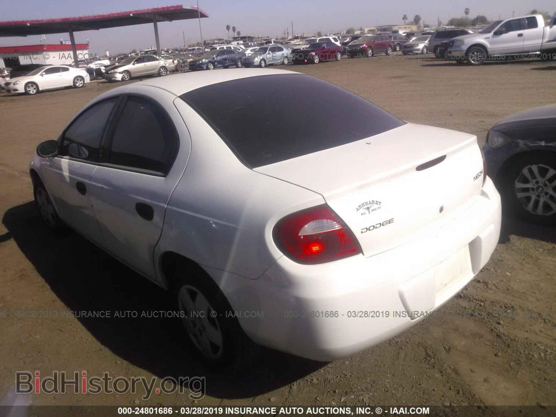 2005 DODGE NEON - VIN: 1B3ES26C95D254465 - Фото 3