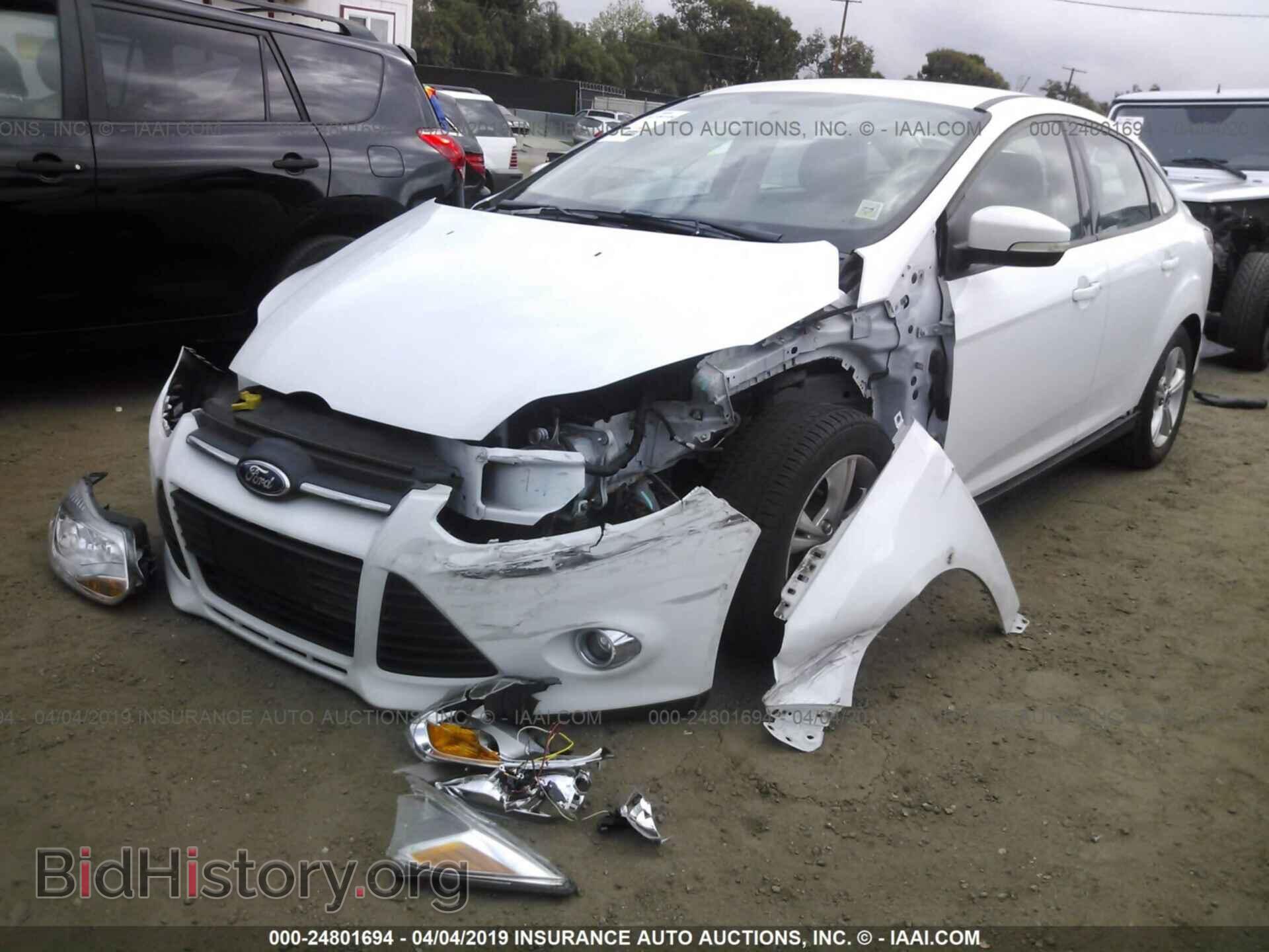2013 FORD FOCUS - VIN: 1FADP3F29DL307085 - Фото 2