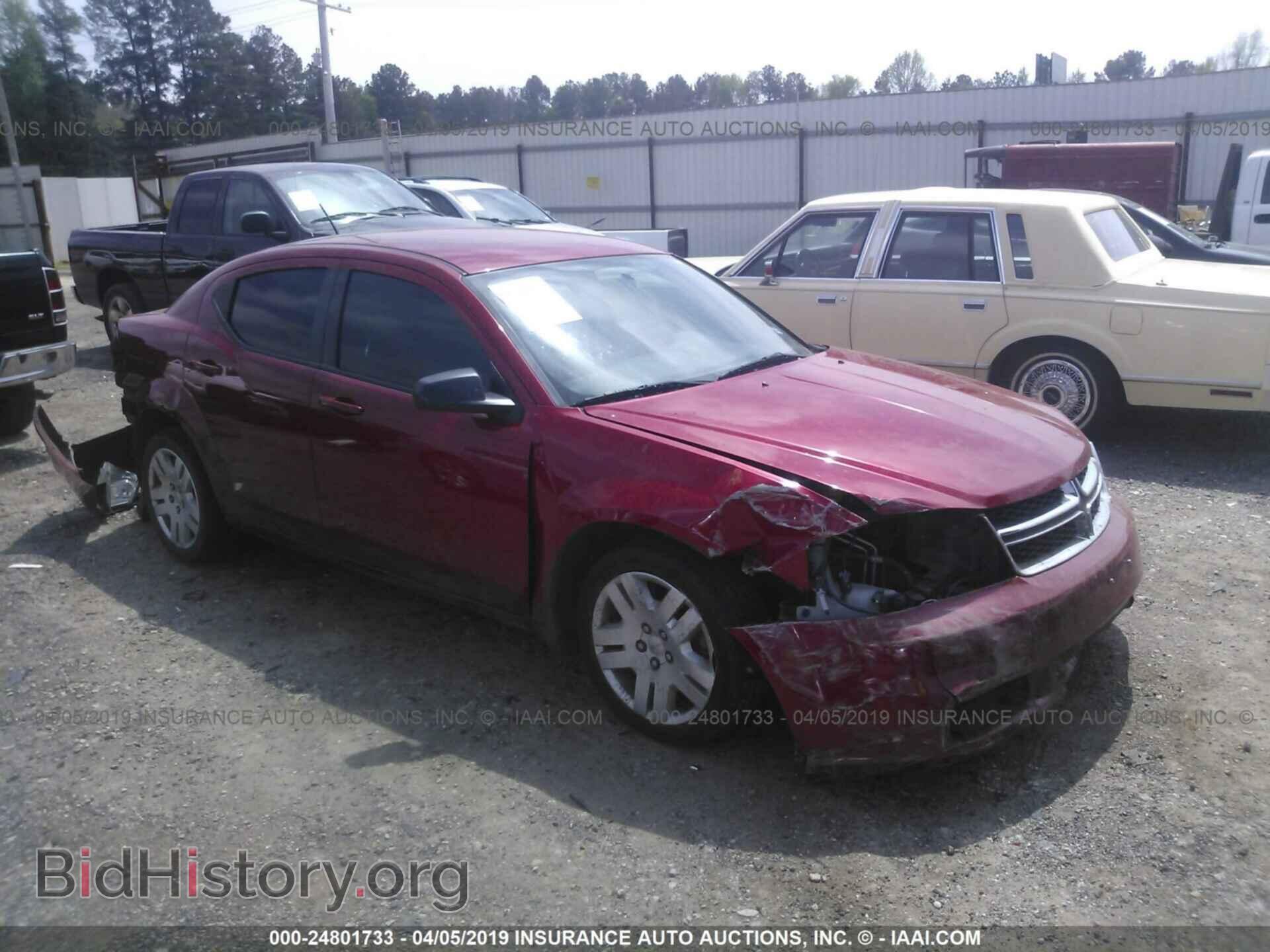 Photo 1C3CDZAB9EN154548 - DODGE AVENGER 2014