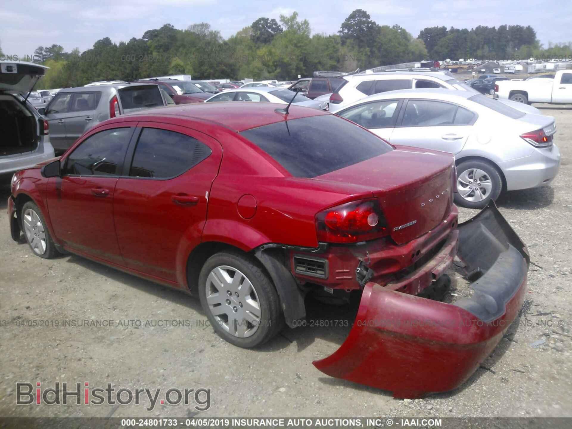 2014 DODGE AVENGER - VIN: 1C3CDZAB9EN154548 - Фото 3