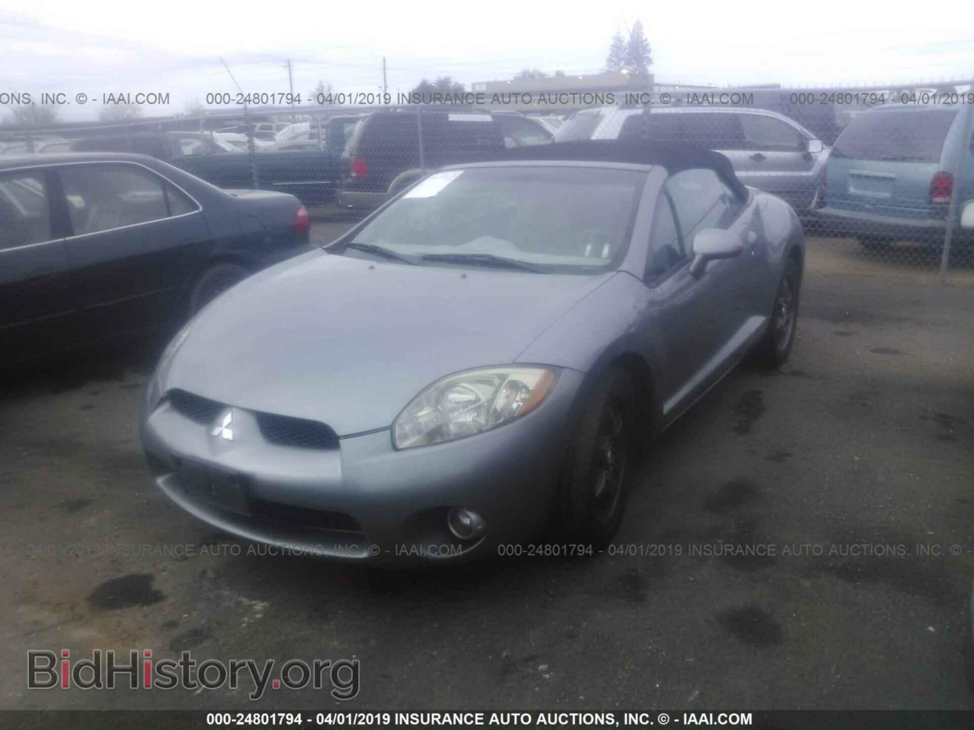2007 MITSUBISHI ECLIPSE - VIN: 4A3AL35T07E005323 - Photo 2