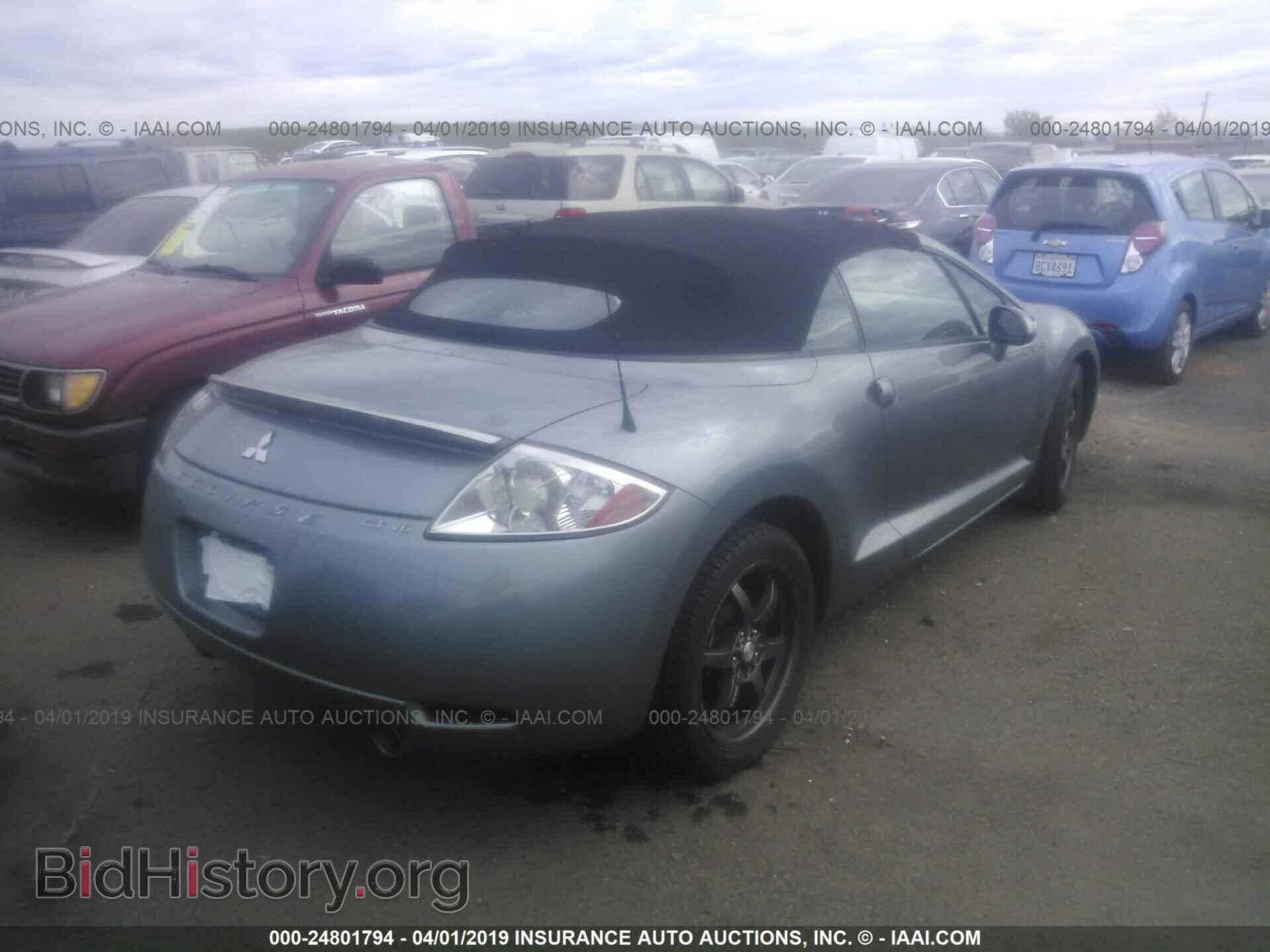 2007 MITSUBISHI ECLIPSE - VIN: 4A3AL35T07E005323 - Photo 4