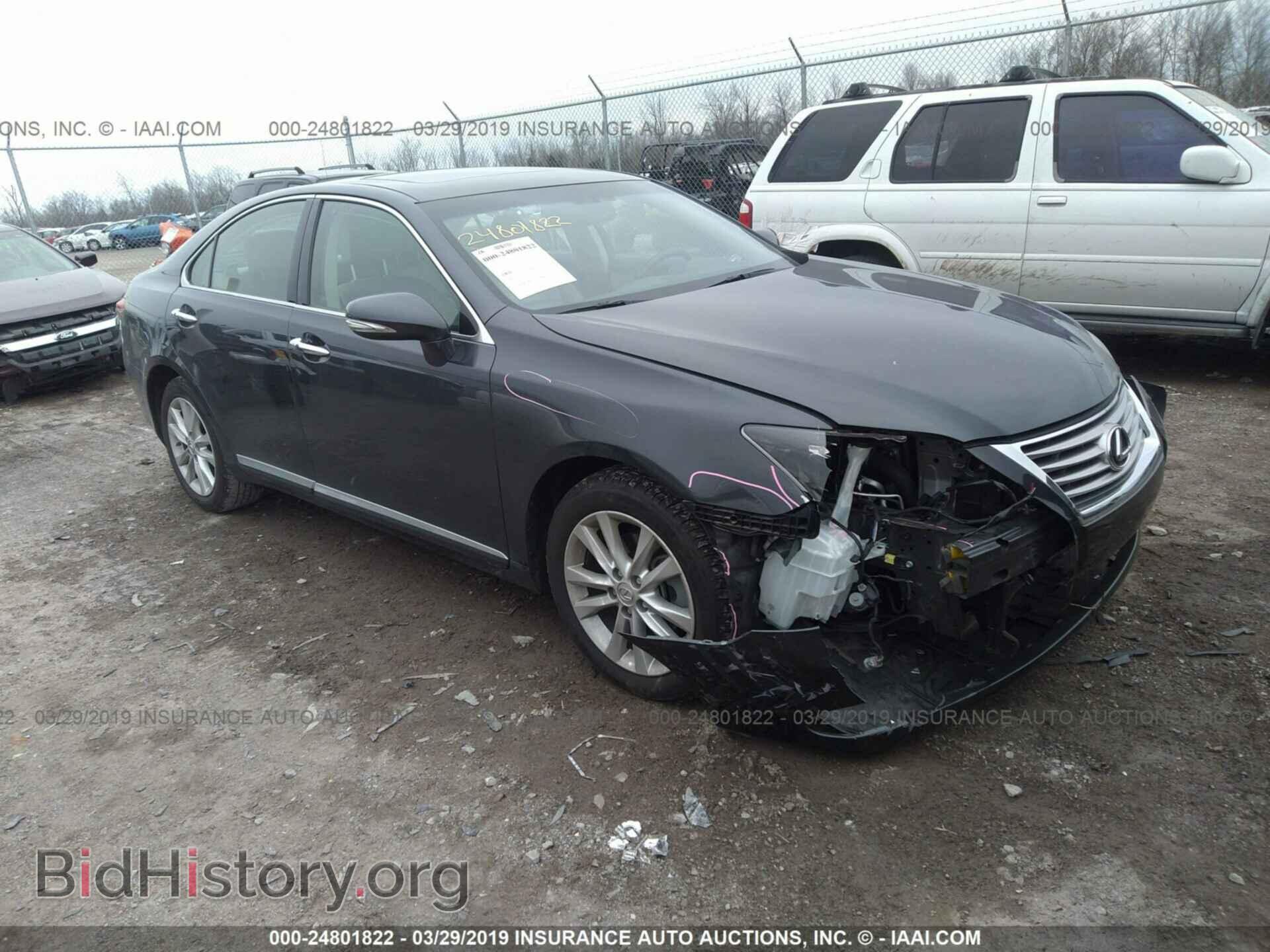 Photo JTHBK1EG6B2428501 - LEXUS ES 2011