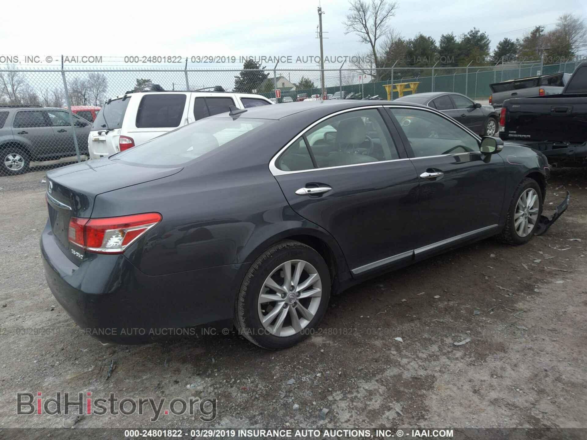 2011 LEXUS ES - VIN: JTHBK1EG6B2428501 - Photo 4