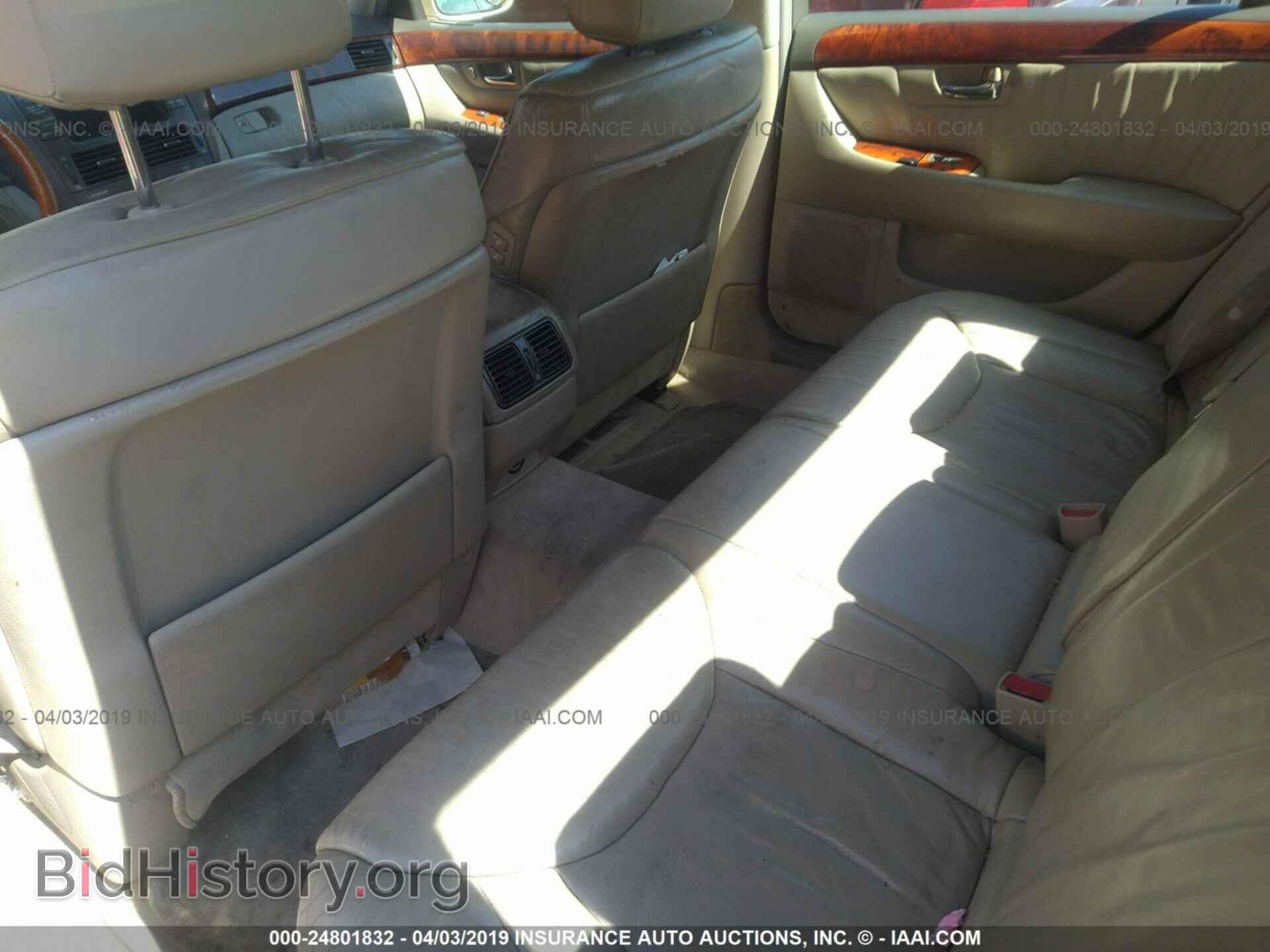 2001 LEXUS LS - VIN: JTHBN30F510024035 - Photo 8