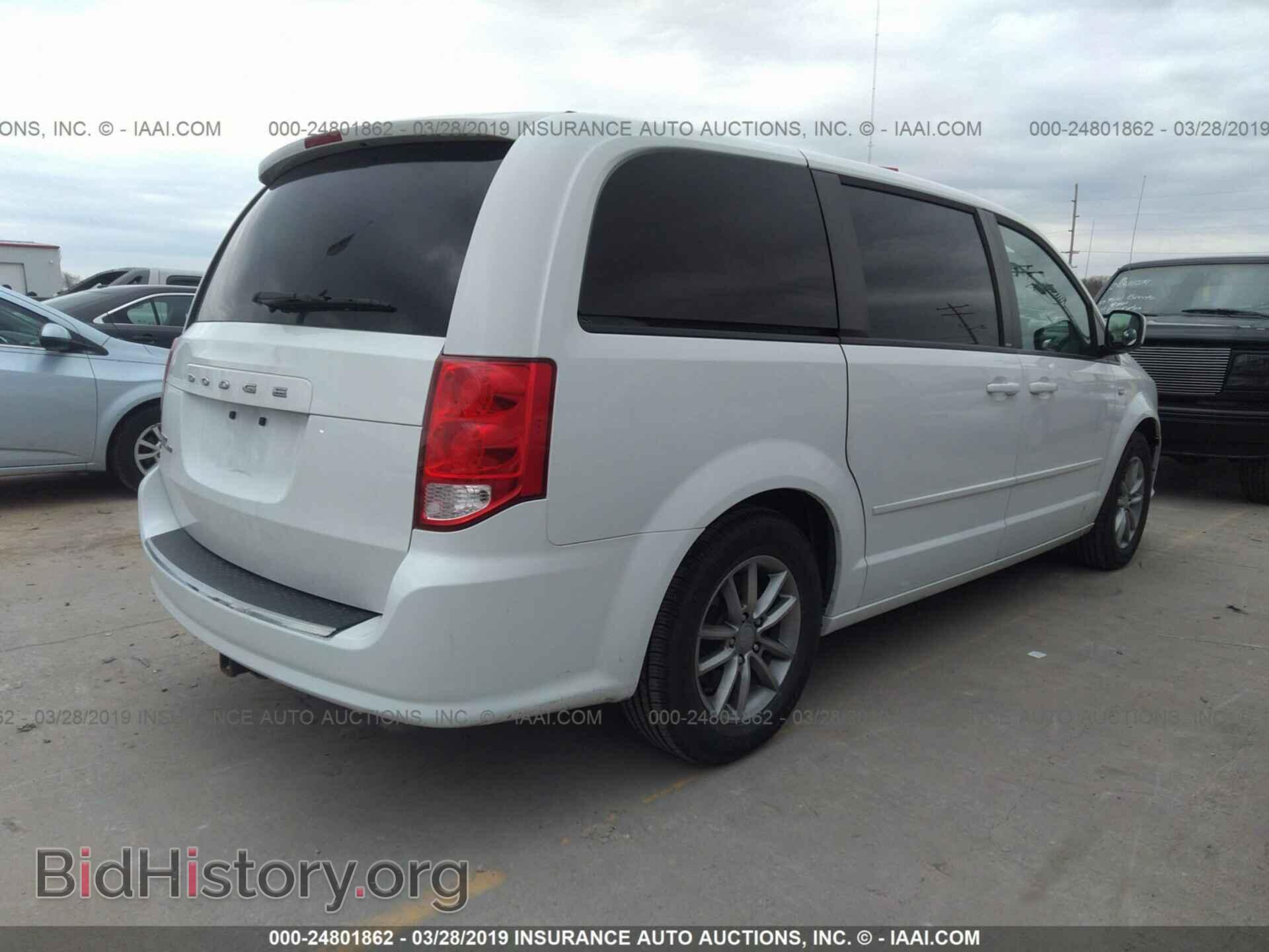 2014 DODGE GRAND CARAVAN - VIN: 2C4RDGBG0ER194203 - Фото 4