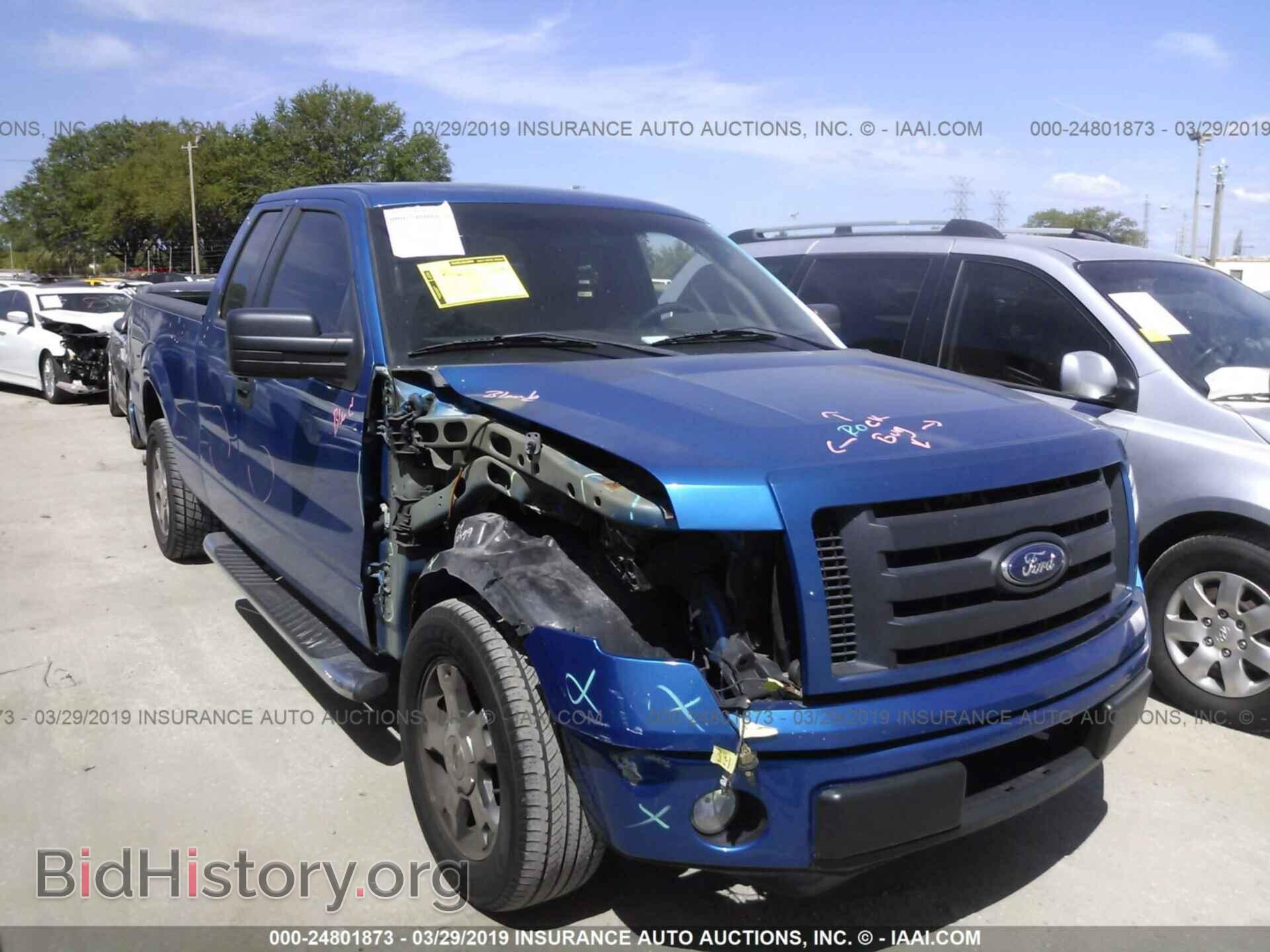 Photo 1FTRX12W69FA19334 - FORD F150 2009