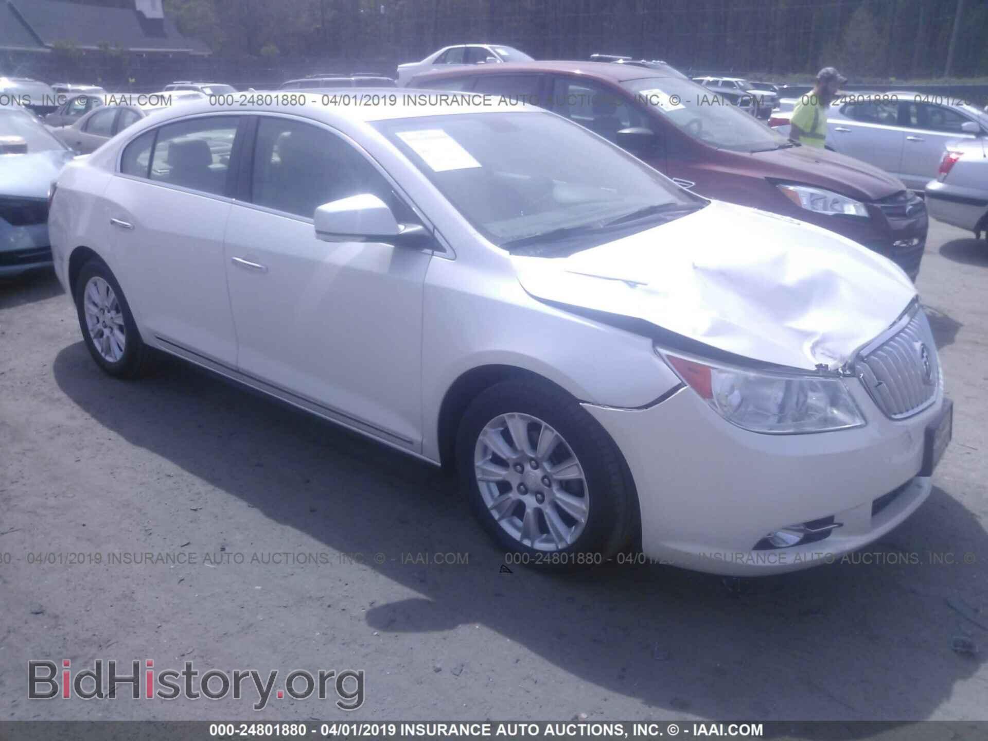 Фотография 1G4GD5ERXCF215695 - BUICK LACROSSE 2012