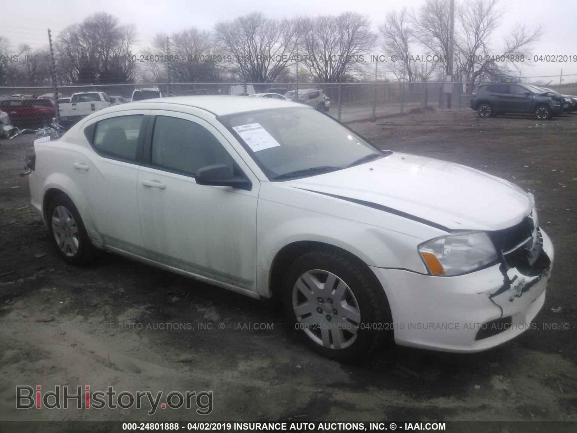 Фотография 1B3BD4FB6BN508283 - DODGE AVENGER 2011