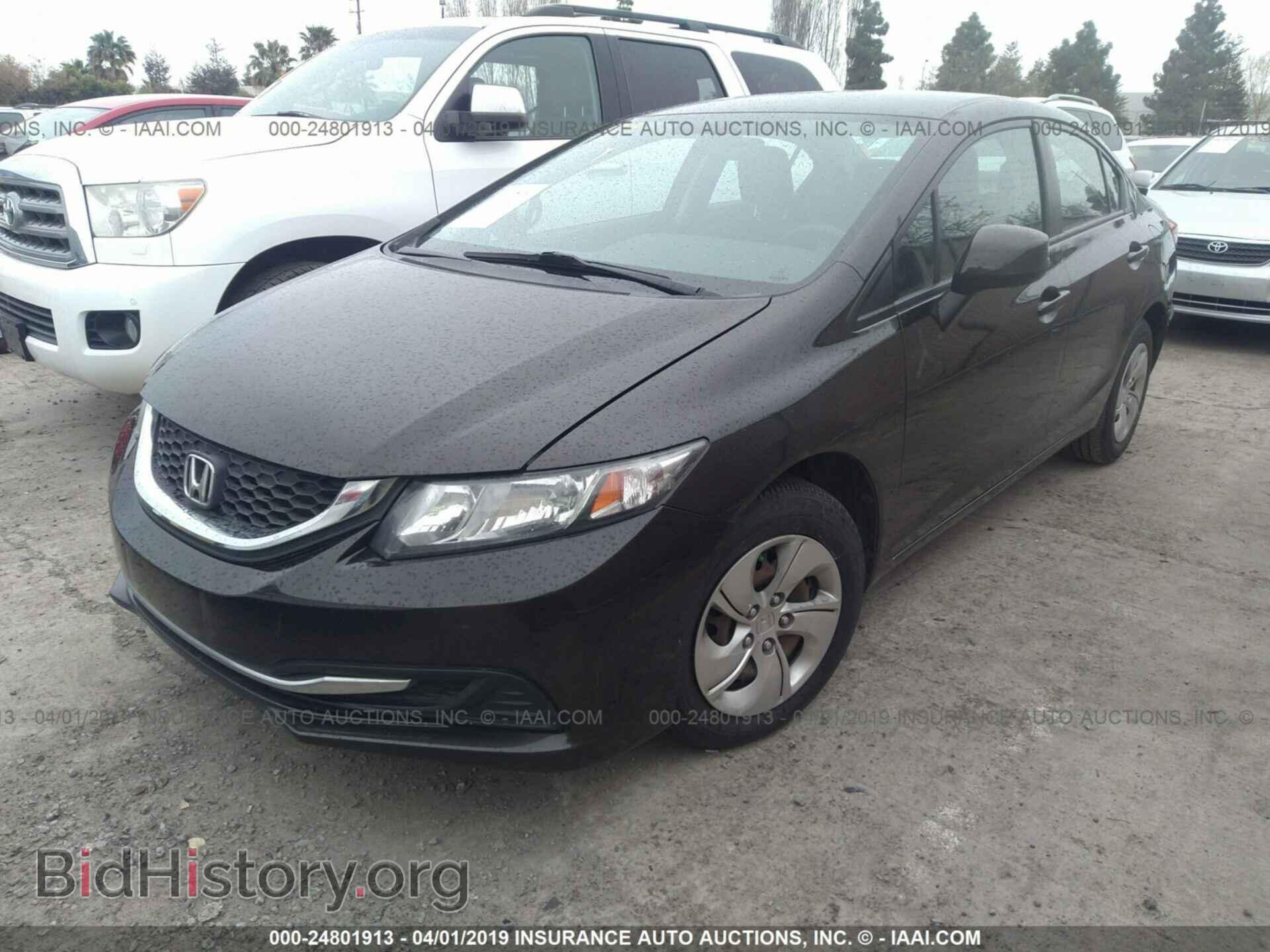 2013 HONDA CIVIC - VIN: 19XFB2F57DE228433 - Фото 2