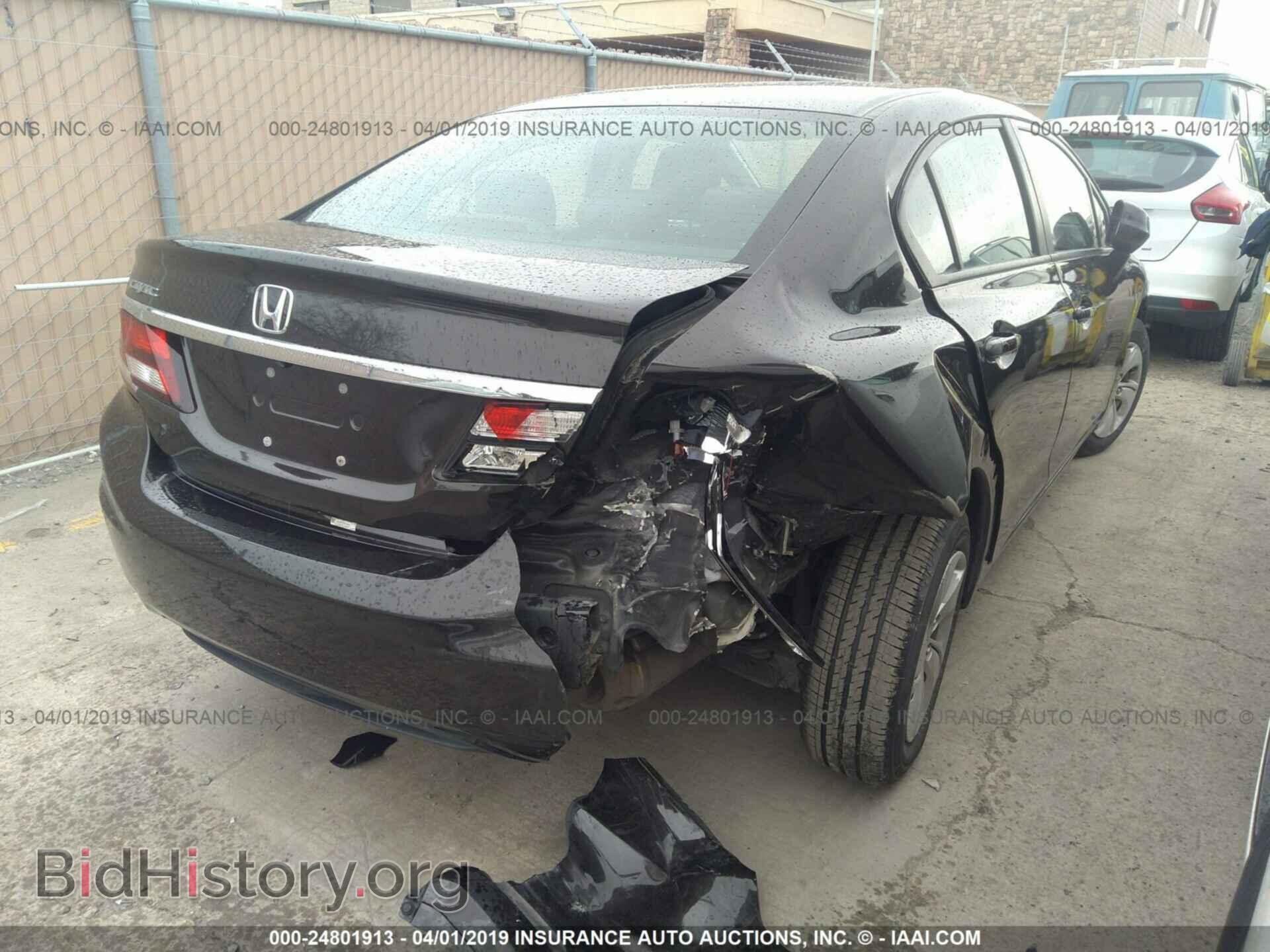 2013 HONDA CIVIC - VIN: 19XFB2F57DE228433 - Фото 4