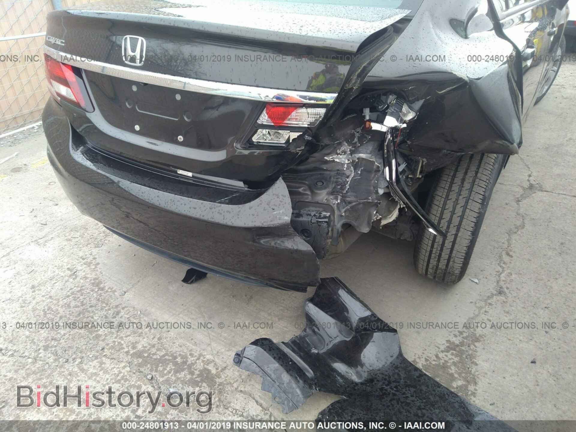 2013 HONDA CIVIC - VIN: 19XFB2F57DE228433 - Фото 6