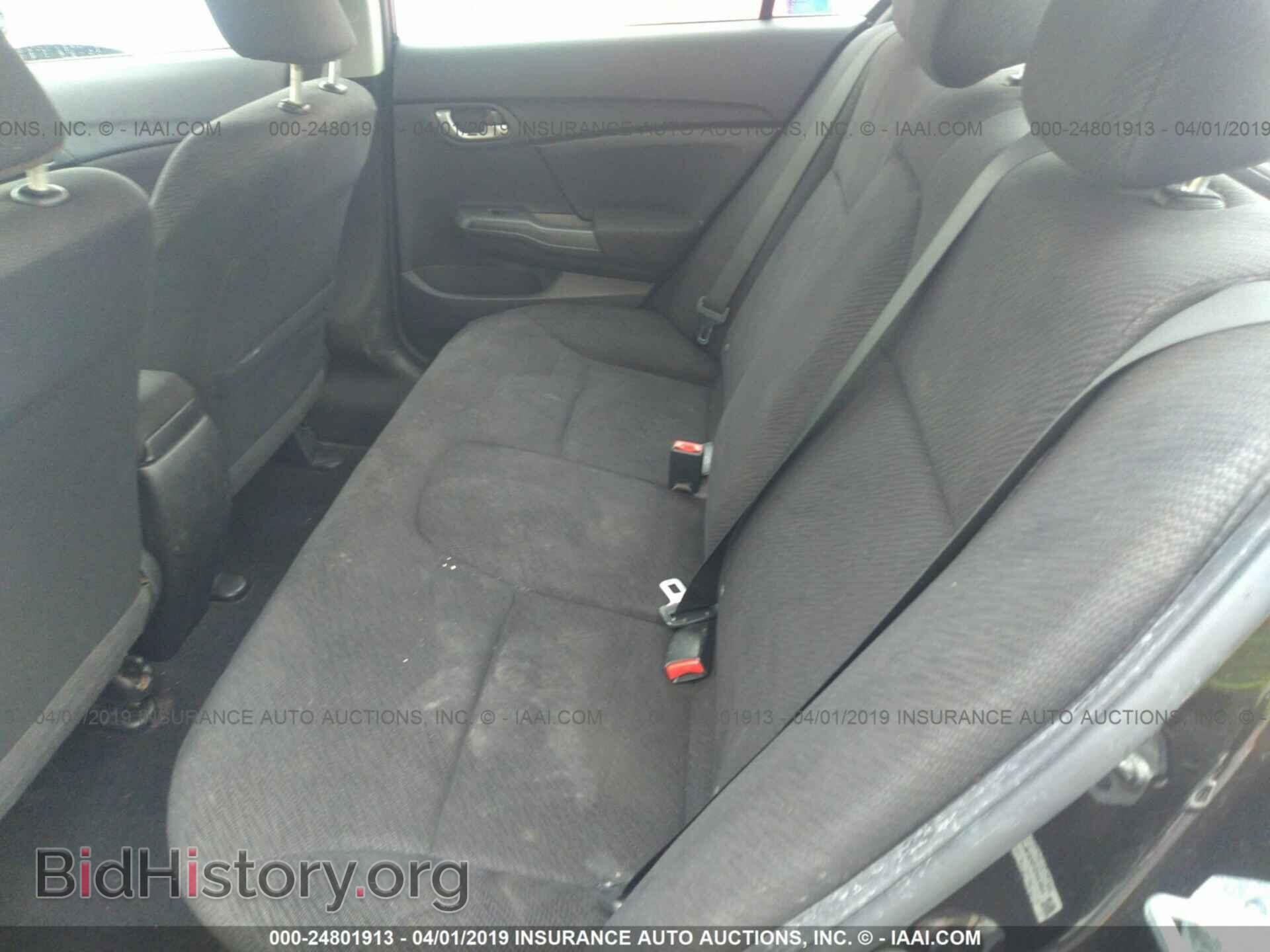 2013 HONDA CIVIC - VIN: 19XFB2F57DE228433 - Фото 8