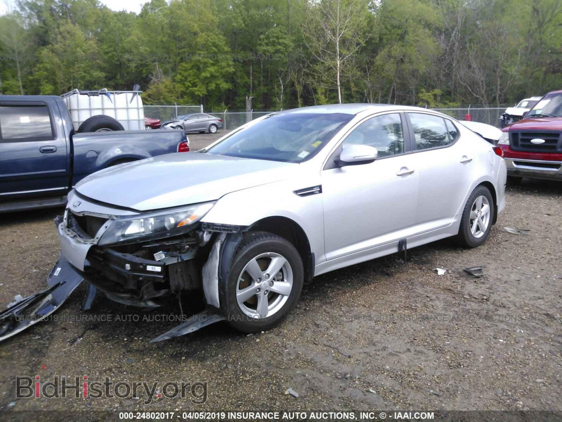 2014 KIA OPTIMA - VIN: 5XXGM4A7XEG321538 - Фото 2