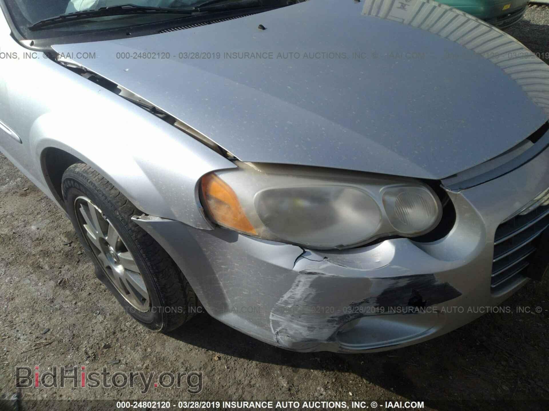 2005 CHRYSLER SEBRING - VIN: 1C3EL66R45N504569 - Фото 6