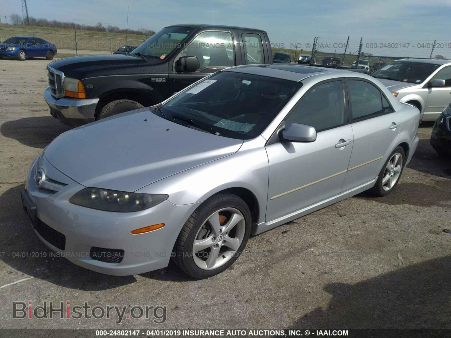 2007 MAZDA 6 - VIN: 1YVHP80CX75M43352 - Фото 2