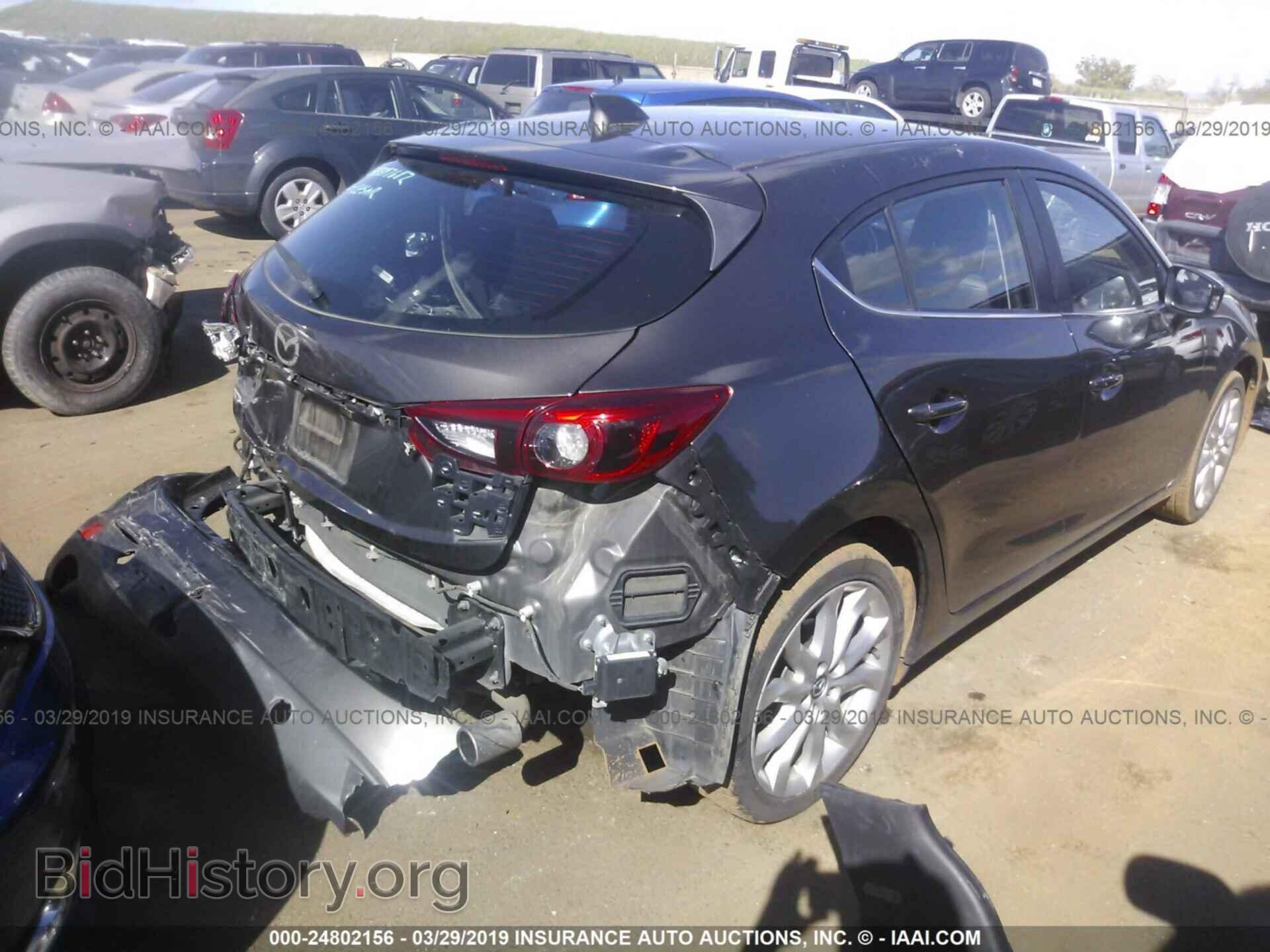 2014 MAZDA 3 - VIN: JM1BM1L37E1212601 - Фото 4