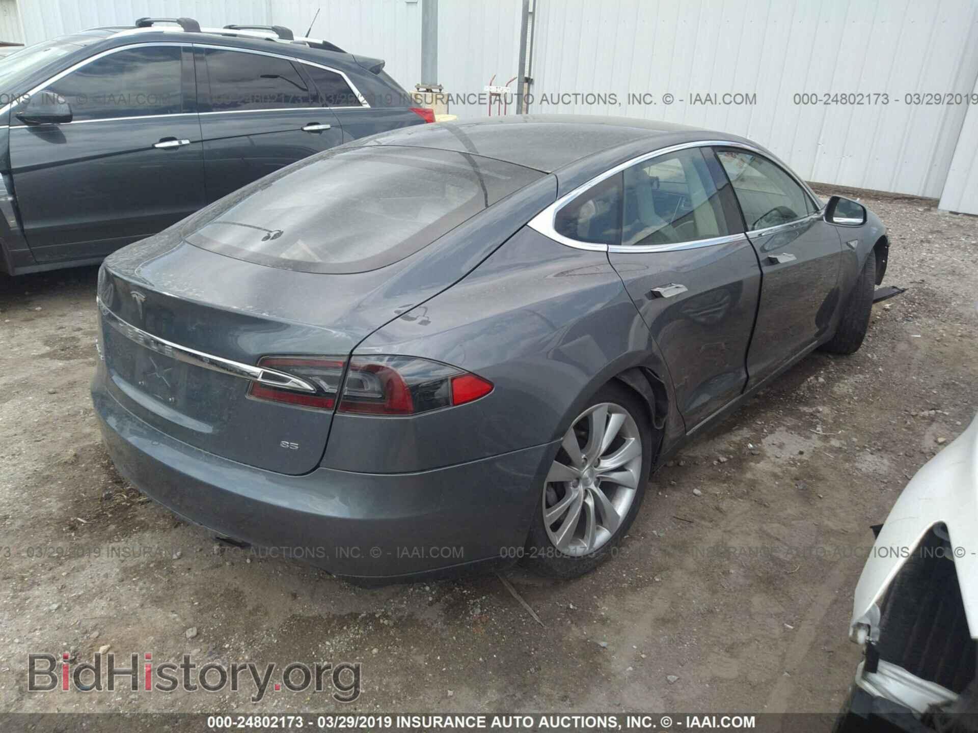 2014 TESLA MODEL S - VIN: 5YJSA1H12EFP36195 - Photo 4