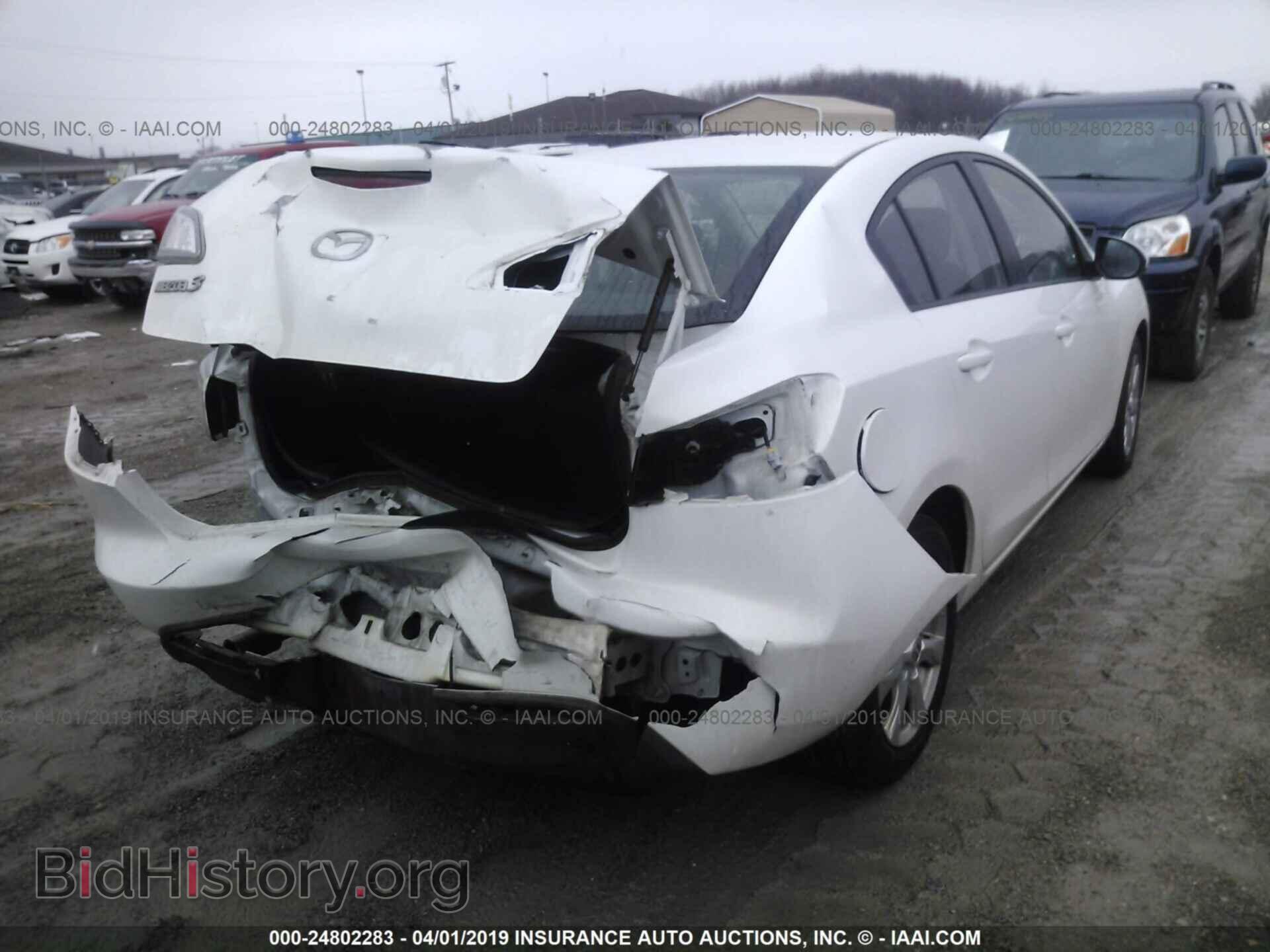2011 MAZDA 3 - VIN: JM1BL1VF1B1383043 - Фото 4