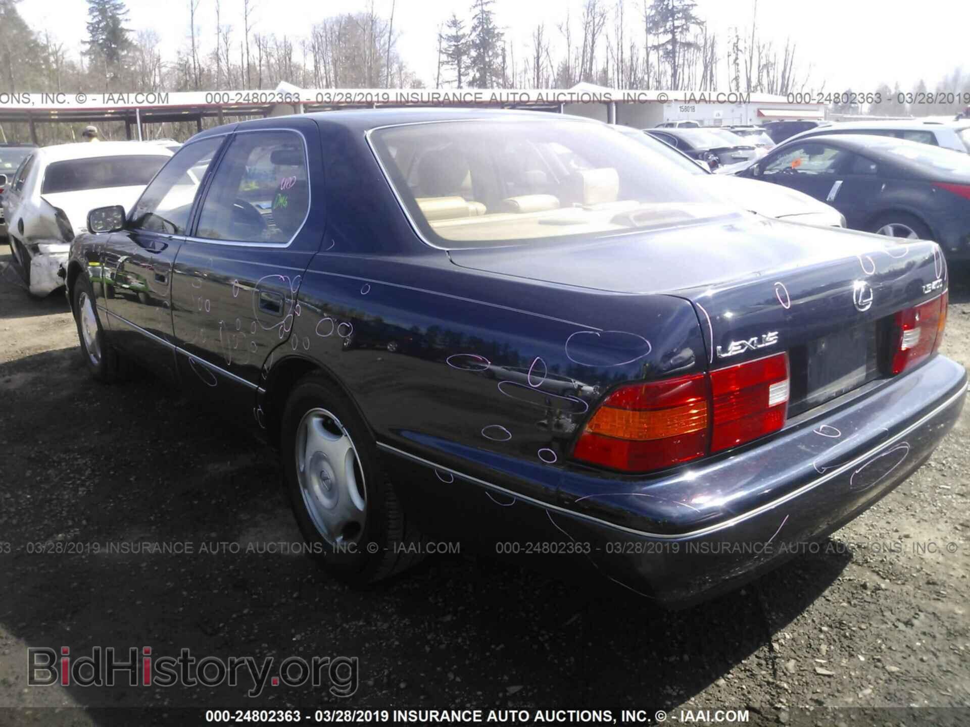 1999 LEXUS LS - VIN: JT8BH28F0X0162211 - Фото 3