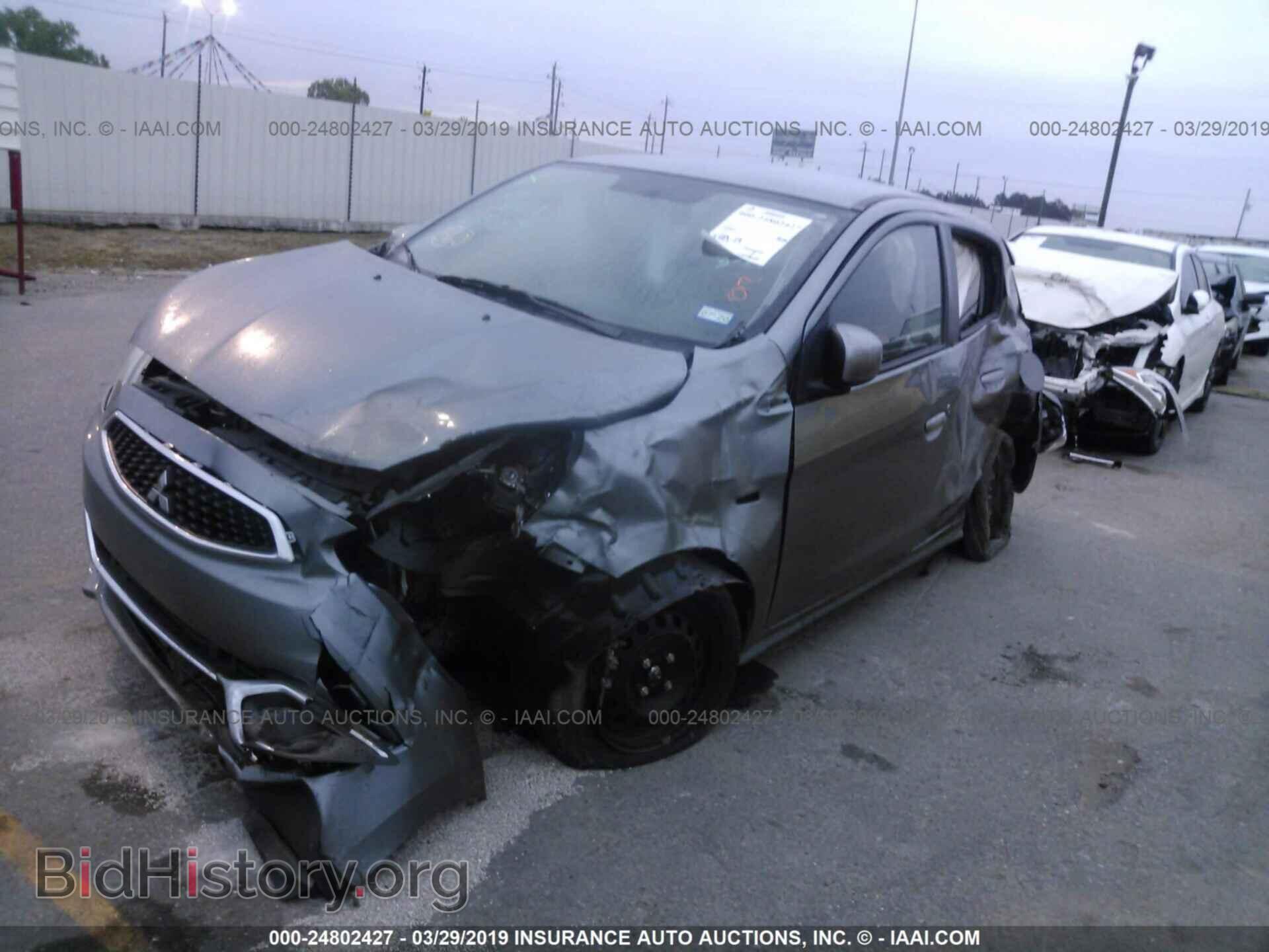 2018 MITSUBISHI MIRAGE - VIN: ML32A3HJ6JH007674 - Фото 2