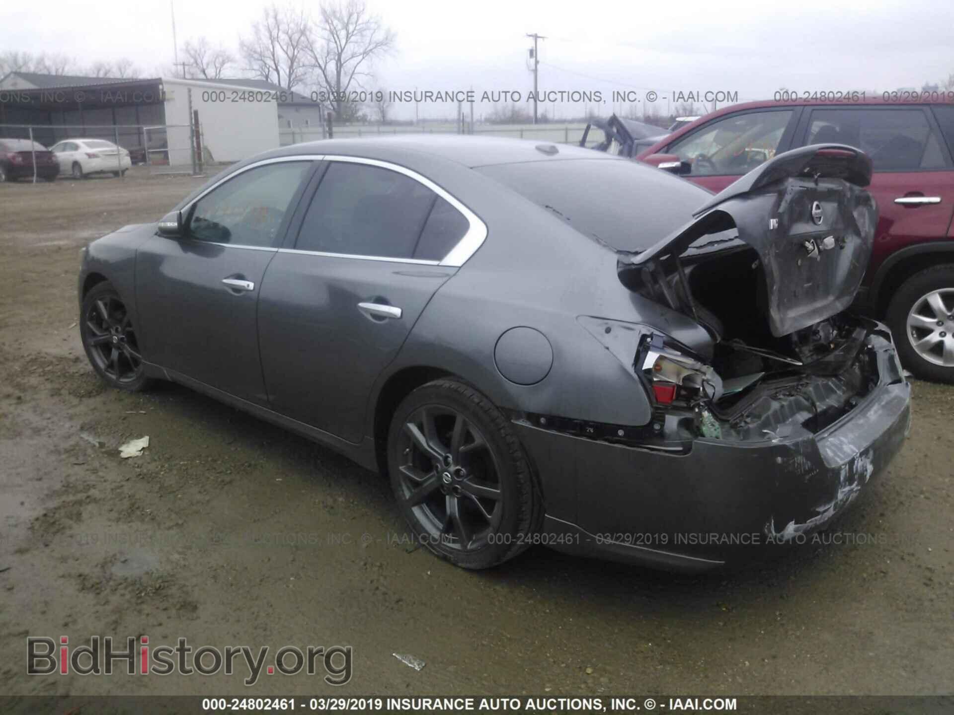 2014 NISSAN MAXIMA - VIN: 1N4AA5AP1EC439665 - Фото 3