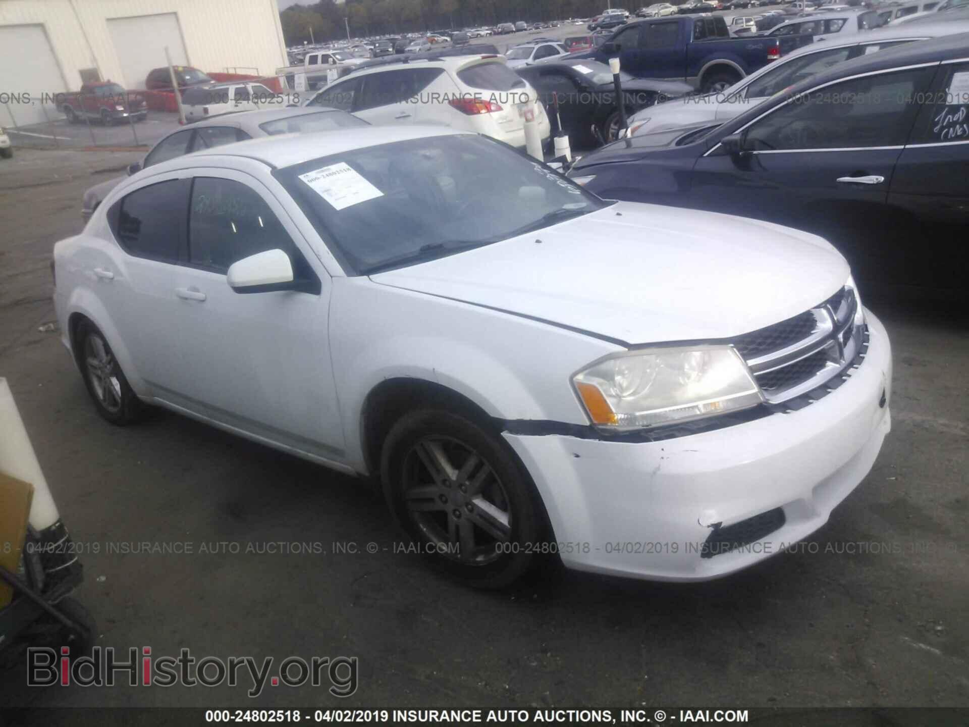 Photo 1C3CDZCB5CN196533 - DODGE AVENGER 2012