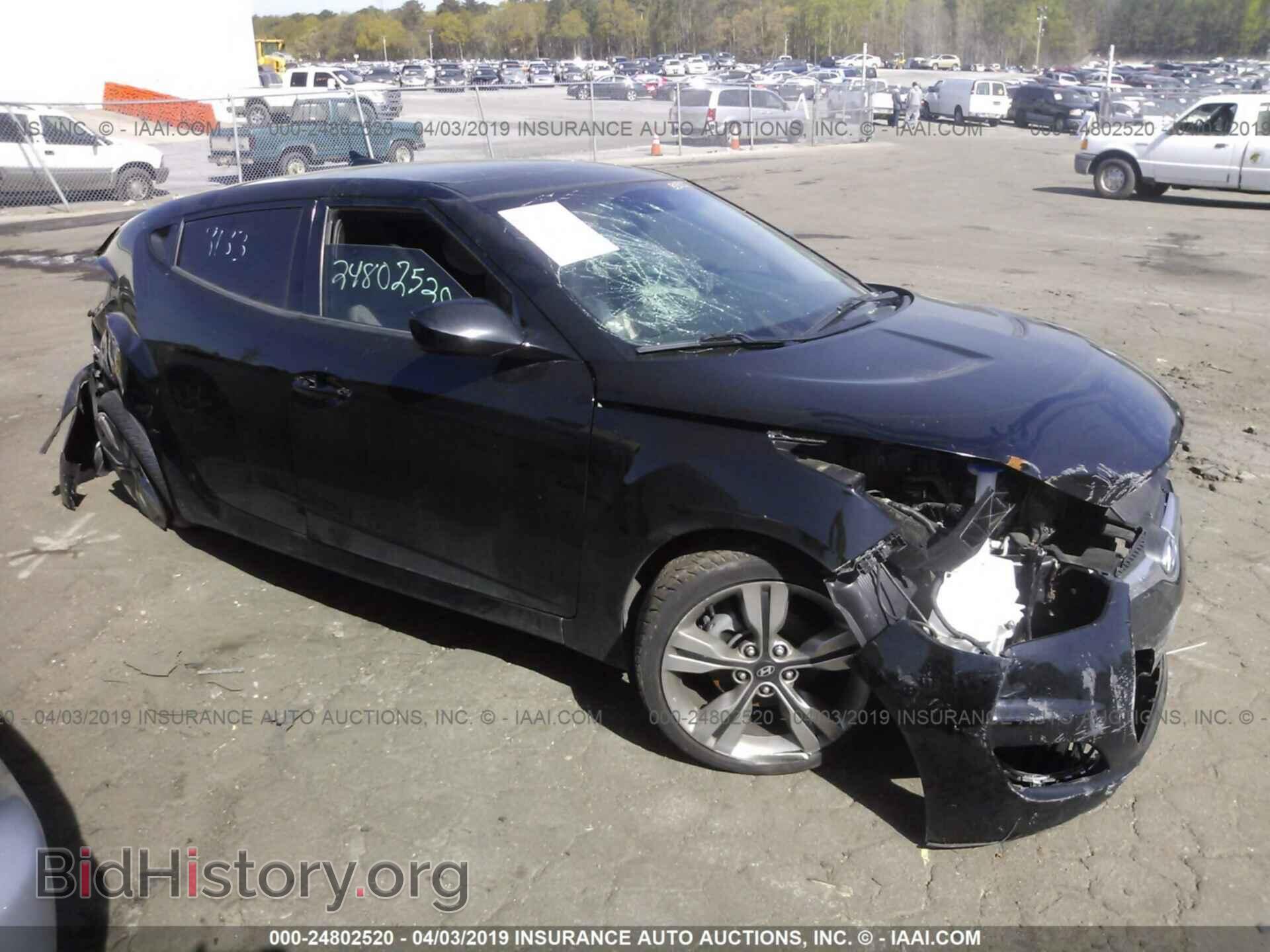 Photo KMHTC6AD6CU048183 - HYUNDAI VELOSTER 2012