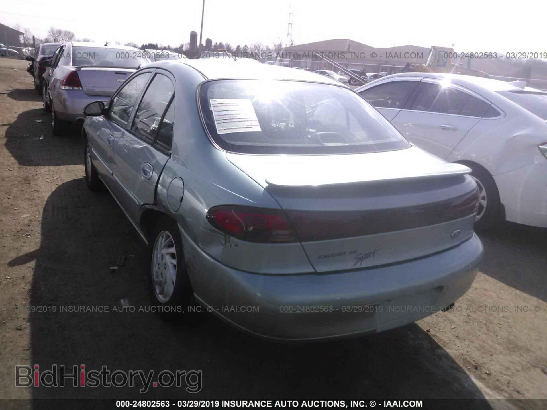 1999 FORD ESCORT - VIN: 1FAFP13P5XW226780 - Фото 3
