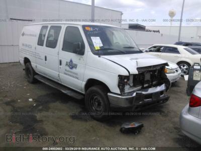 2014 Ford ECONOLINE E250 Van, white — VIN 1FTNE2EW1EDA62815, IAAI