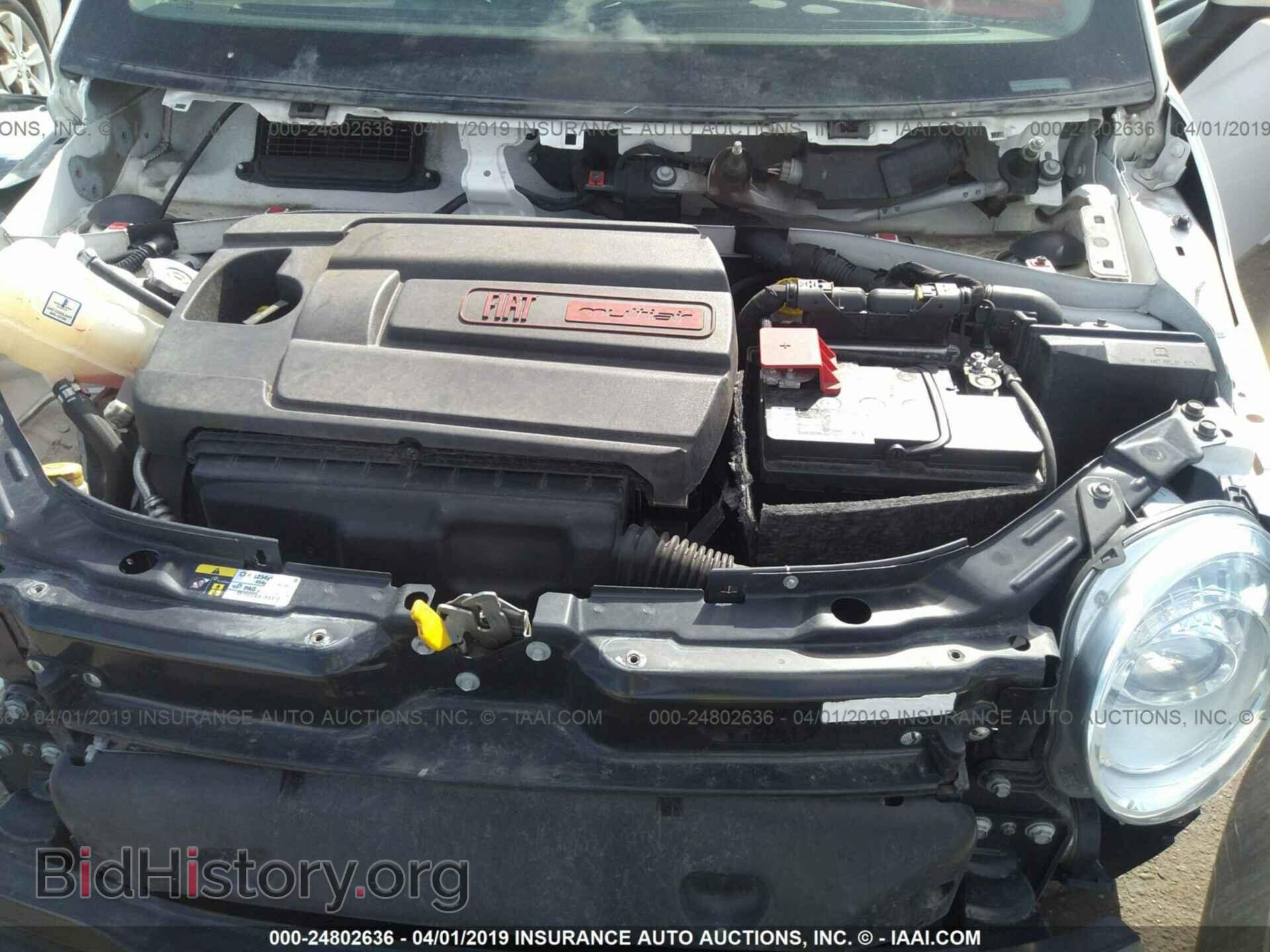 2015 FIAT 500 - VIN: 3C3CFFAR0FT607737 - Фото 10