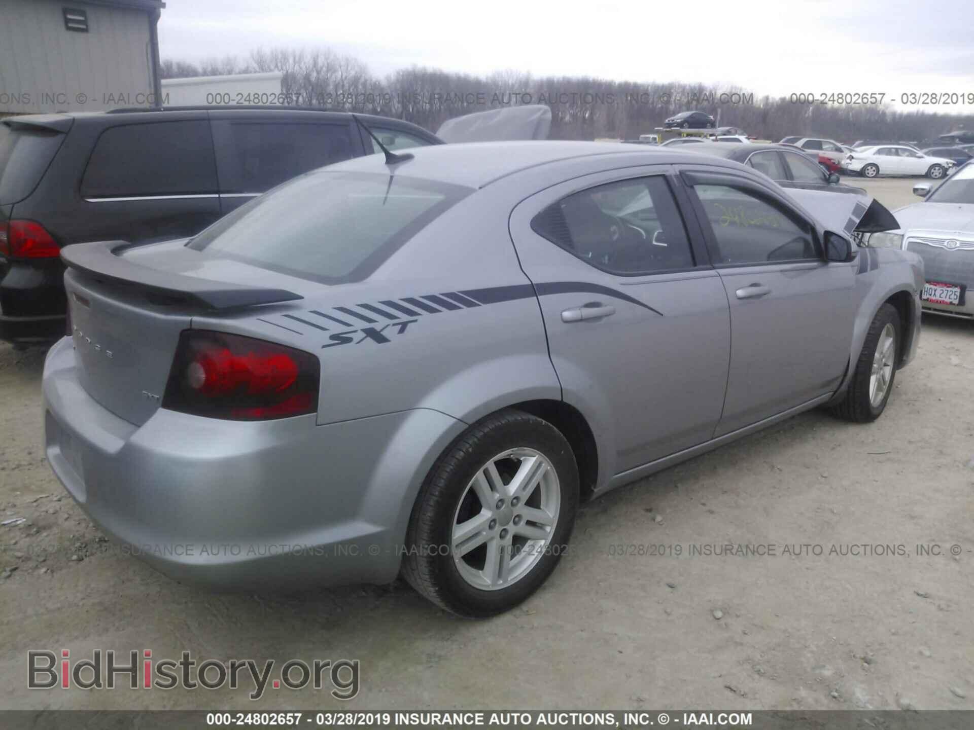 2013 DODGE AVENGER - VIN: 1C3CDZCB0DN662225 - Фото 4