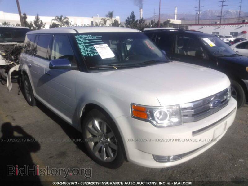 2012 Ford FLEX Limited (VIN 2FMGK5DCXCBD20855) — фото 1 из 10, IAAI, повреждение: задняя часть