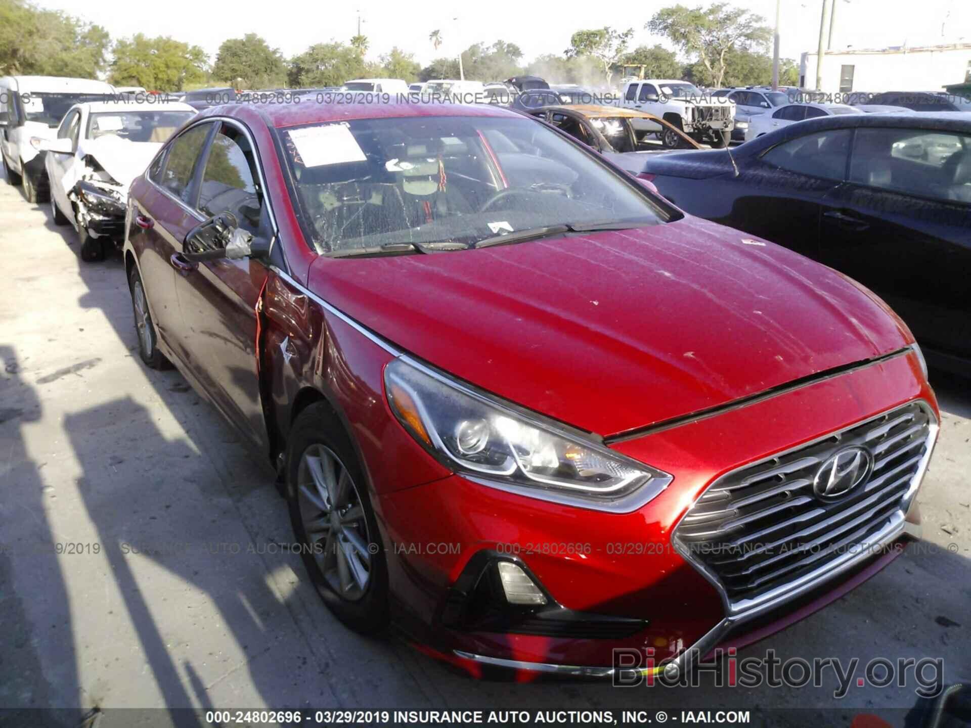 Photo 5NPE24AF8JH663220 - HYUNDAI SONATA 2018