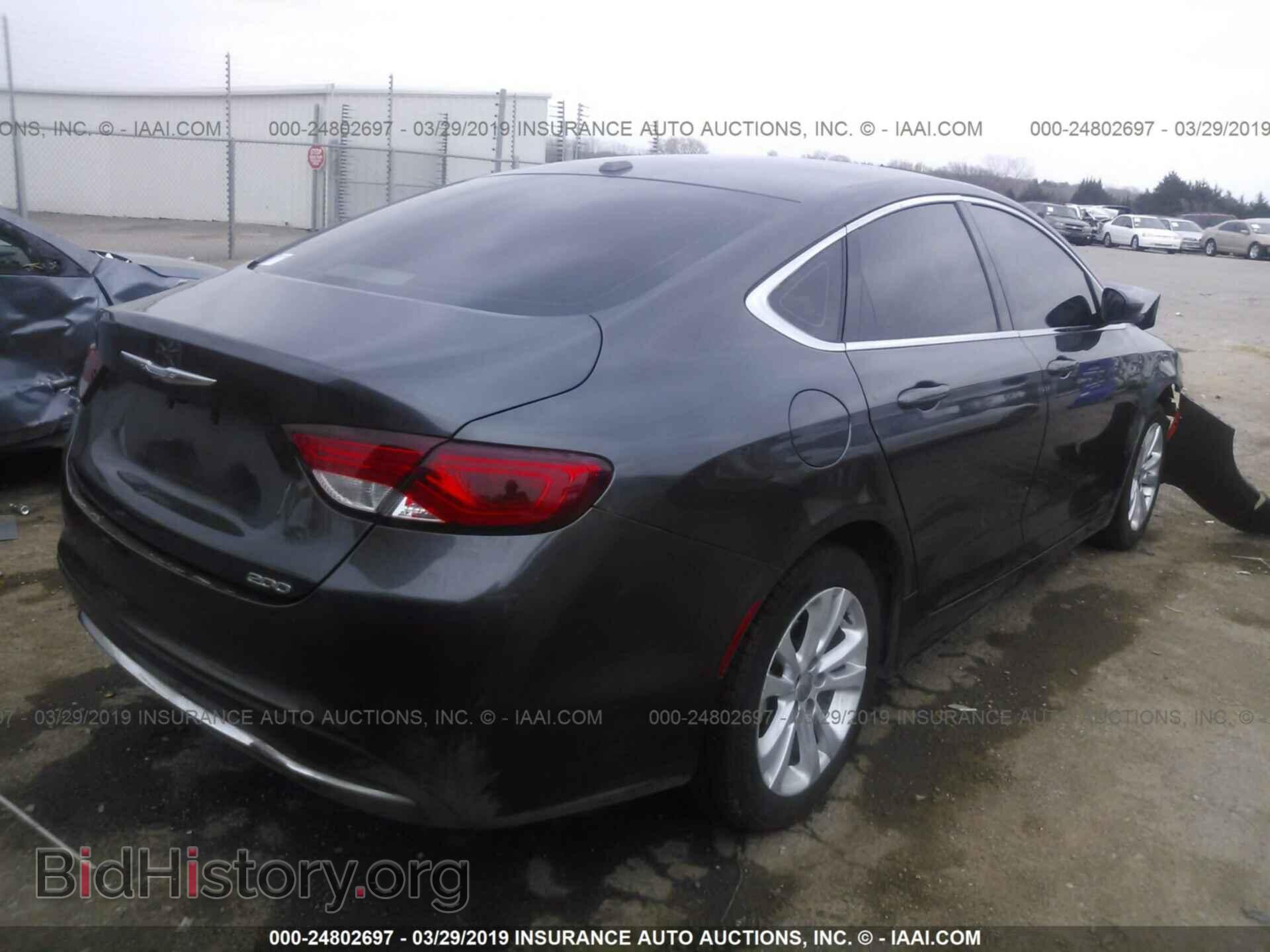 2016 CHRYSLER 200 - VIN: 1C3CCCABXGN101862 - Photo 4