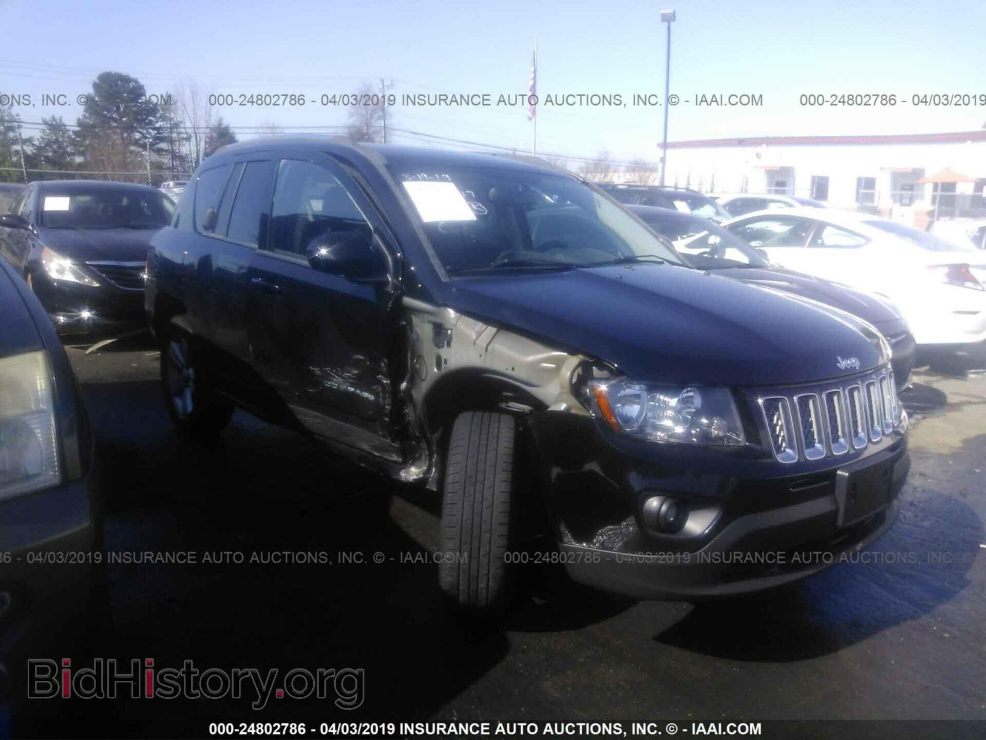 Photo 1C4NJDEB7ED659617 - JEEP COMPASS 2014