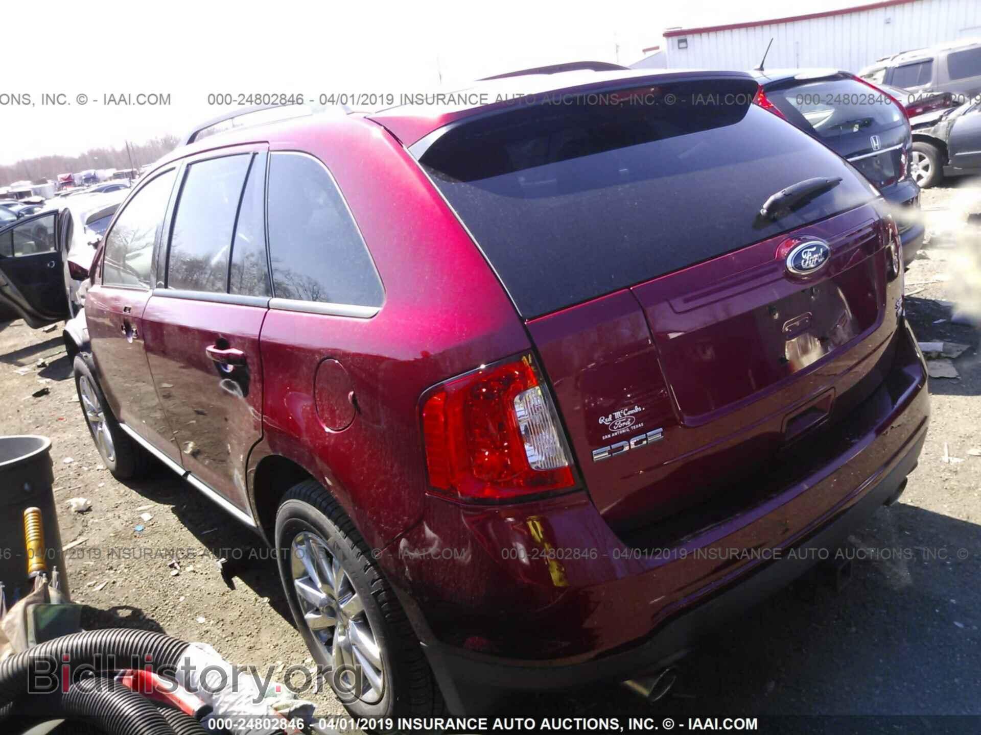2013 FORD EDGE - VIN: 2FMDK4JCXDBB25941 - Photo 3